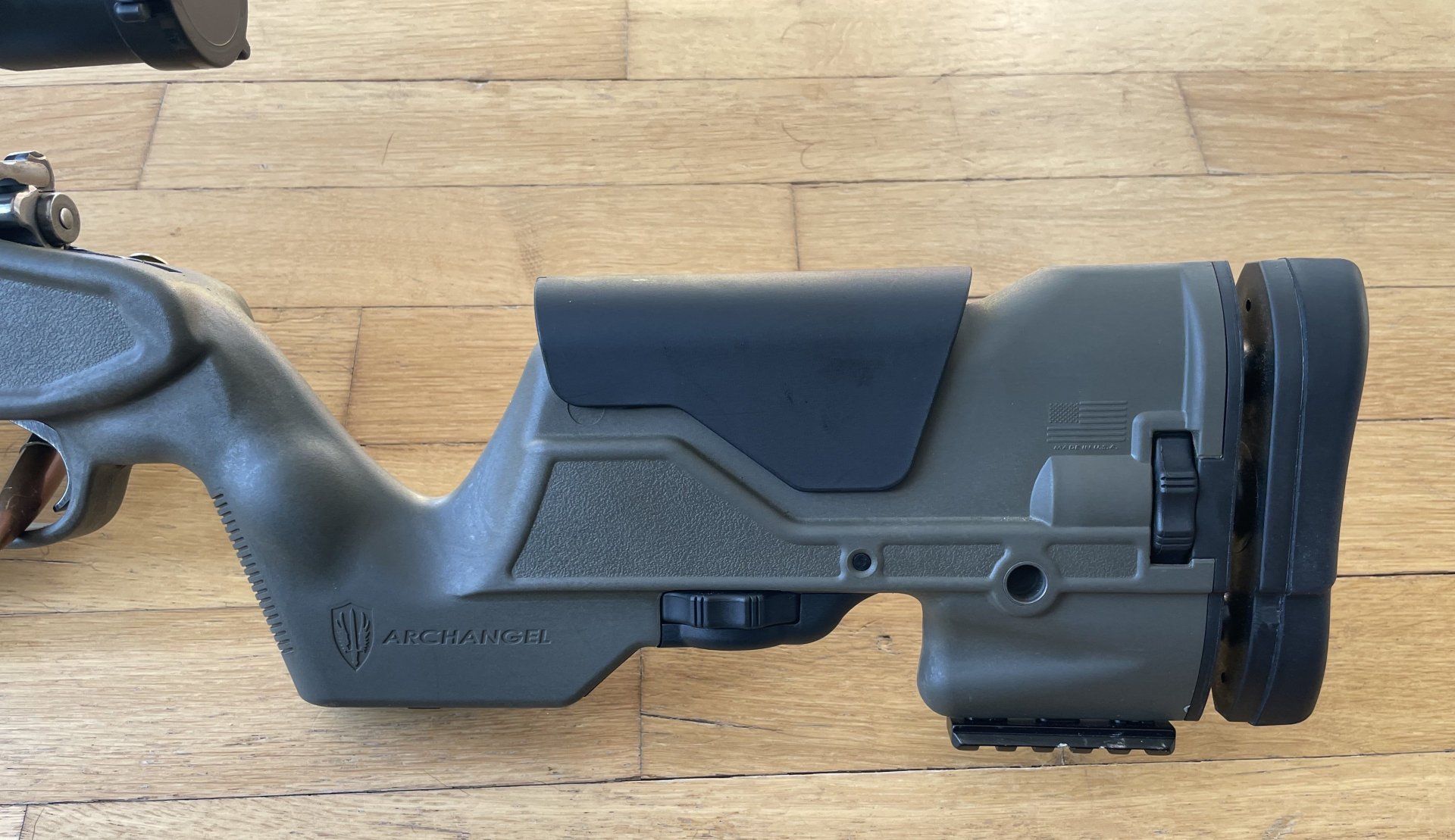 Long Range Matchbüchse Kaliber .308 Win mit Archangel-Schaft und ZF 10-40x56 – Bild 6