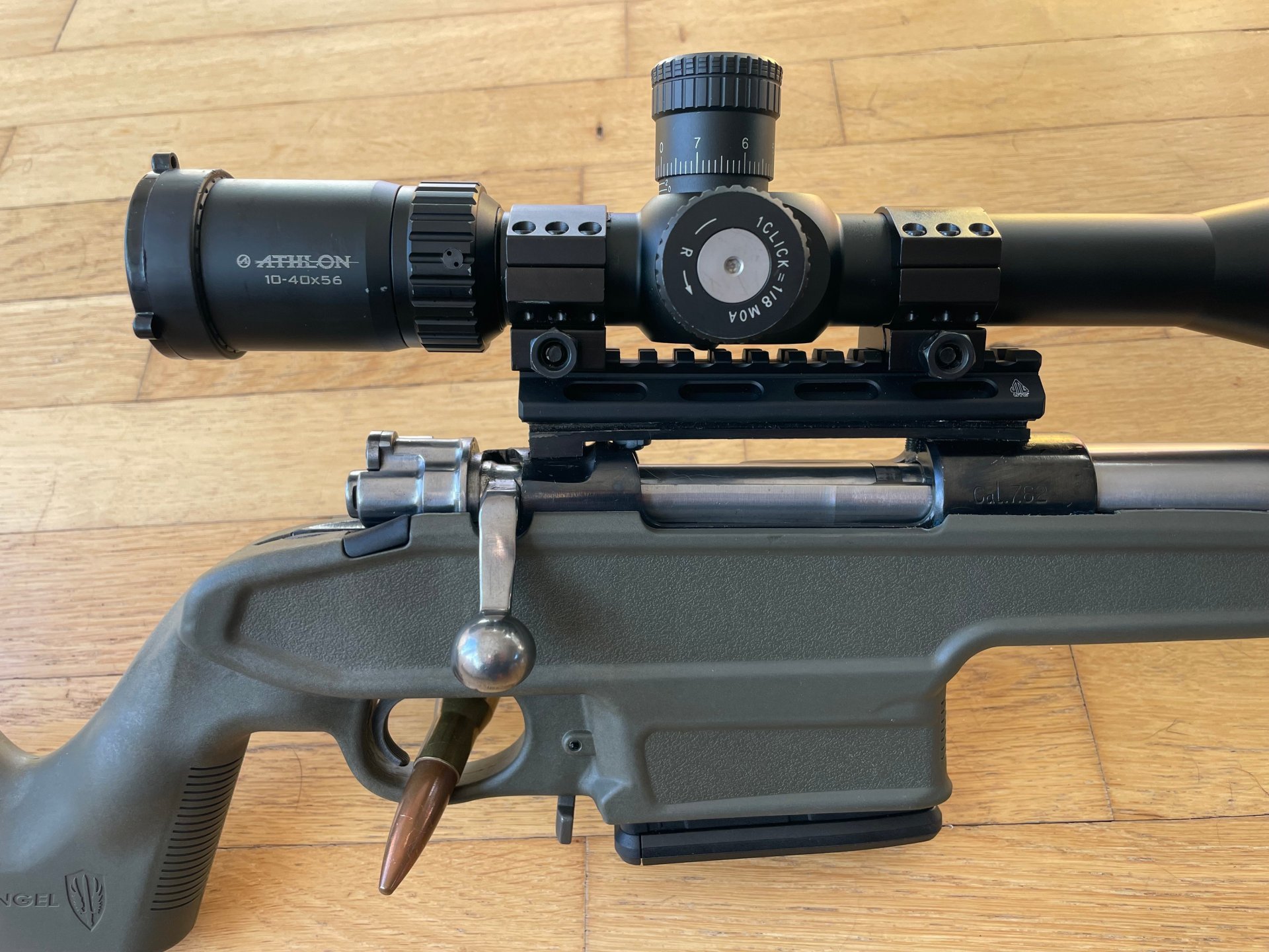 Long Range Matchbüchse Kaliber .308 Win mit Archangel-Schaft und ZF 10-40x56 – Bild 3