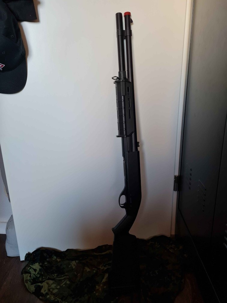 Cyma M870 MP Vollmetall Flinte Lang – Bild 2