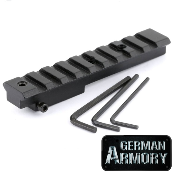 Optikmontage Mosin Nagant Zielfernrohrmontage Rail Picatinny Weaver Schiene Montageschiene – Bild 1