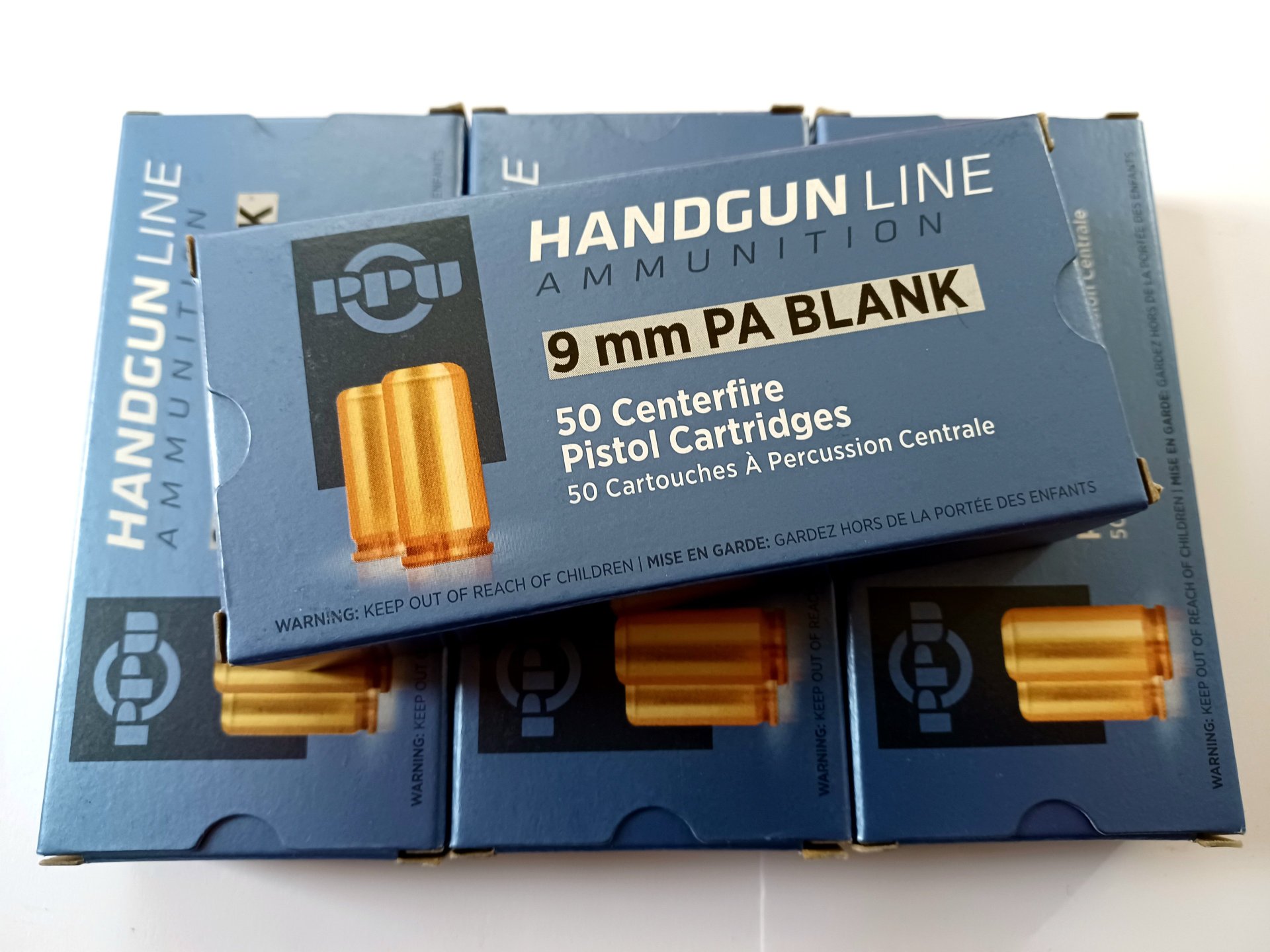 200 Platzpatronen 9mm P.A.K. – Bild 1