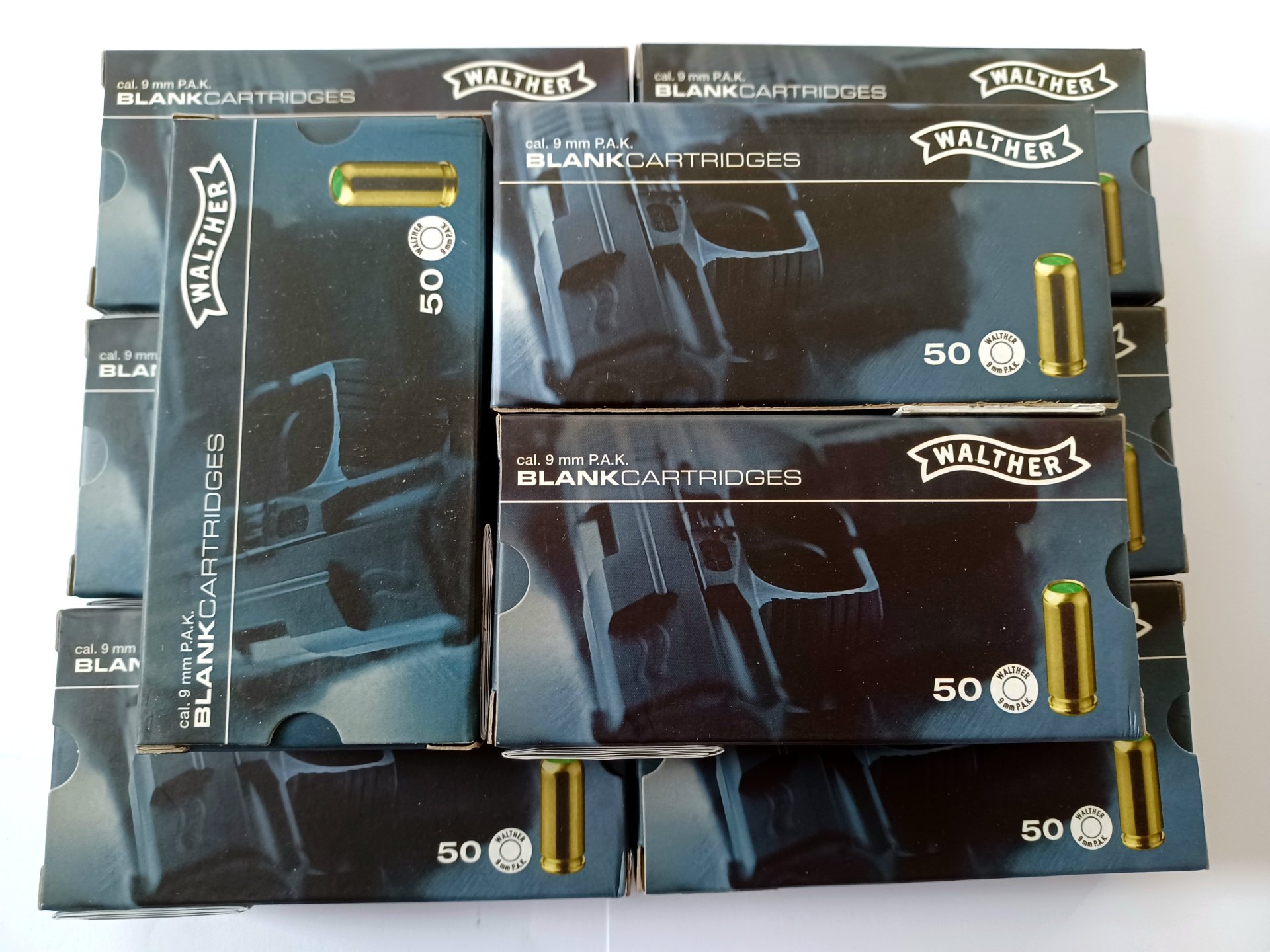450 Platzpatronen 9mm P.A.K. – Bild 1