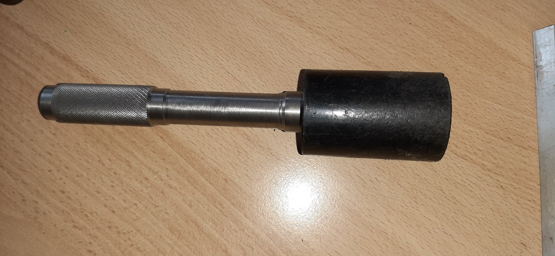 Schlagstück für Kokillen und Schöpflöffel Messing/Bronze – Bild 2