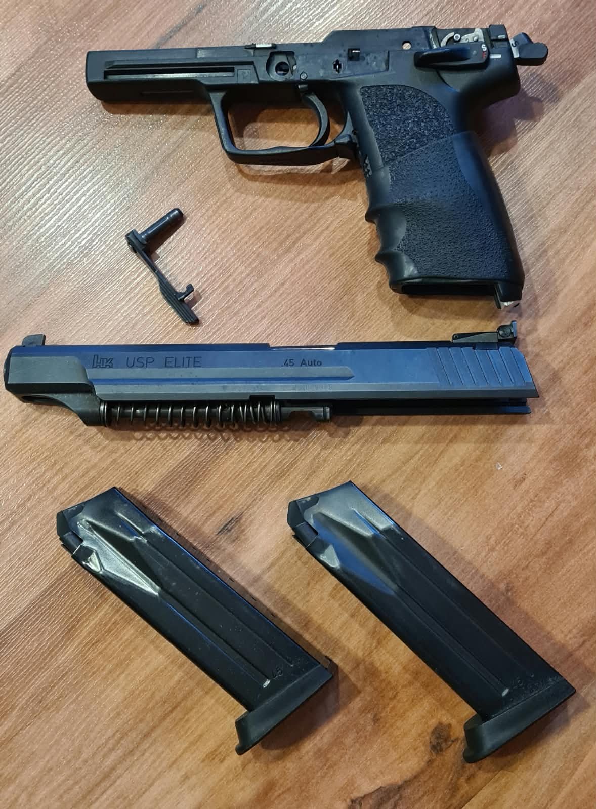 Heckler & Koch Pistole USP Elite Kaliber .45 Auto mit Wechselsystem 9x19mm im Koffer – Bild 10