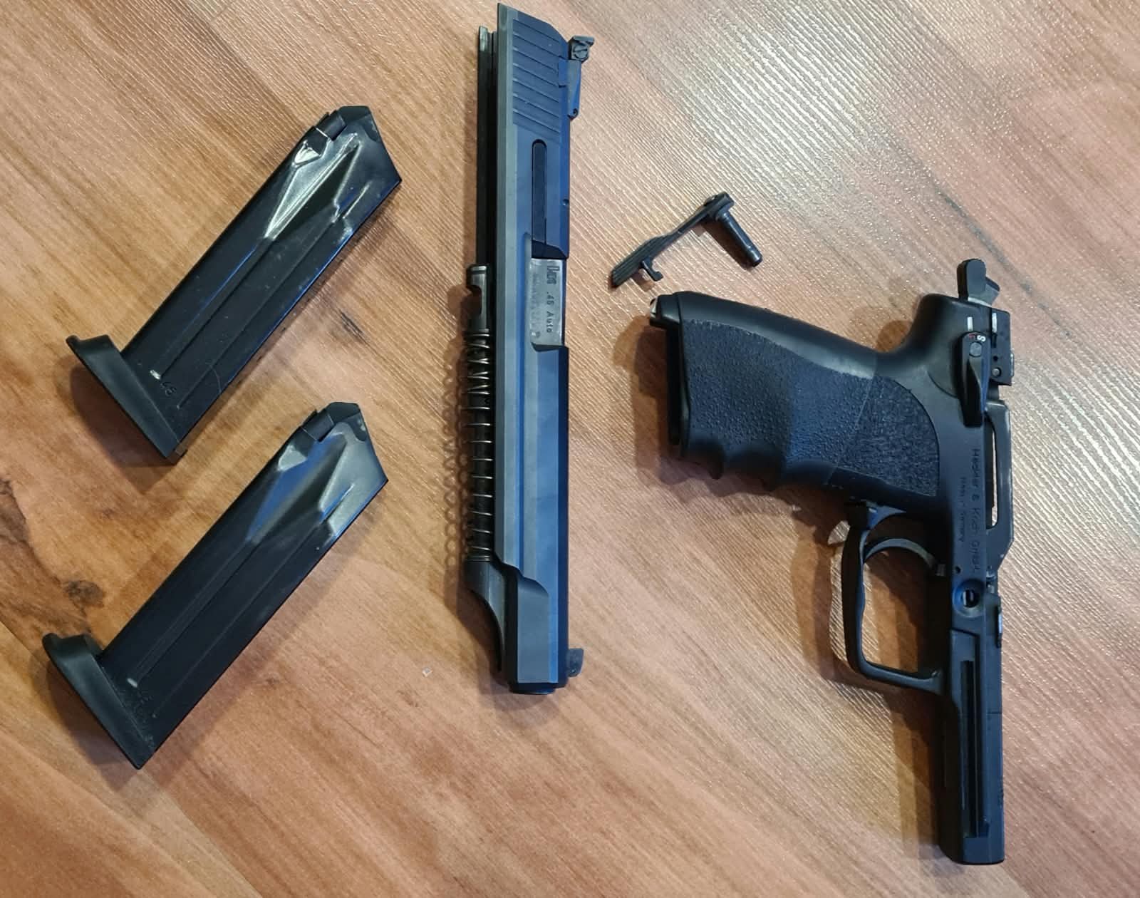 Heckler & Koch Pistole USP Elite Kaliber .45 Auto mit Wechselsystem 9x19mm im Koffer – Bild 12