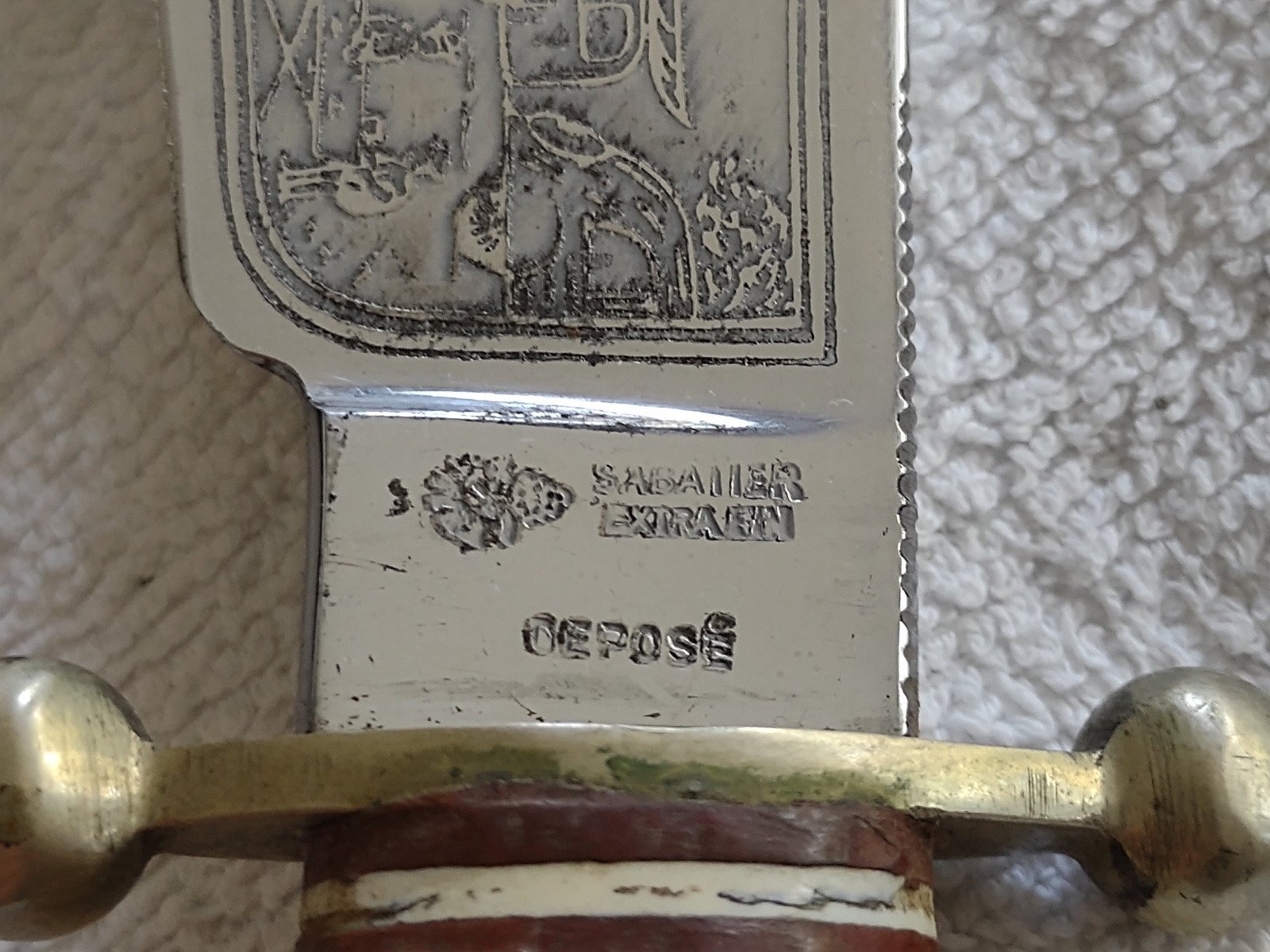 Fahrtenmesser mit Lederscheide – Bild 4