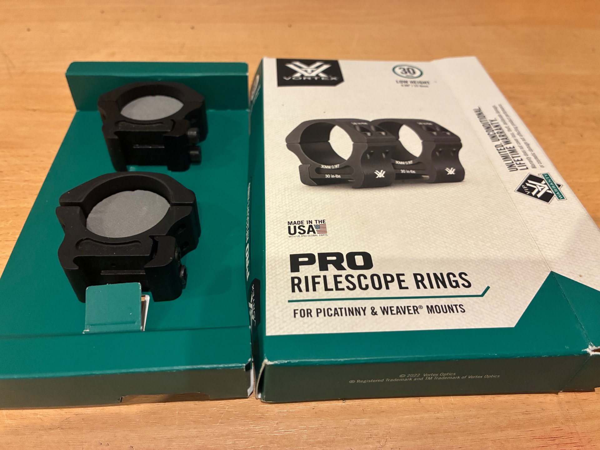 Vortex Pro Ringe Picatinny – Bild 1