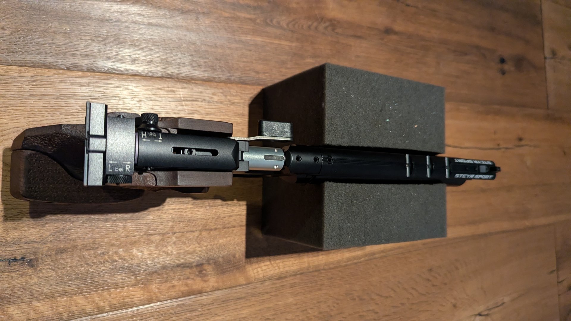 Match Luftpistole Steyr LP EVO 10-E rechts M schwarz – Bild 13