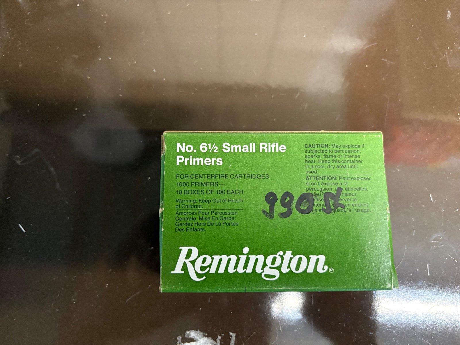 990 Remington Zündhütchen Small Rifle – Bild 1