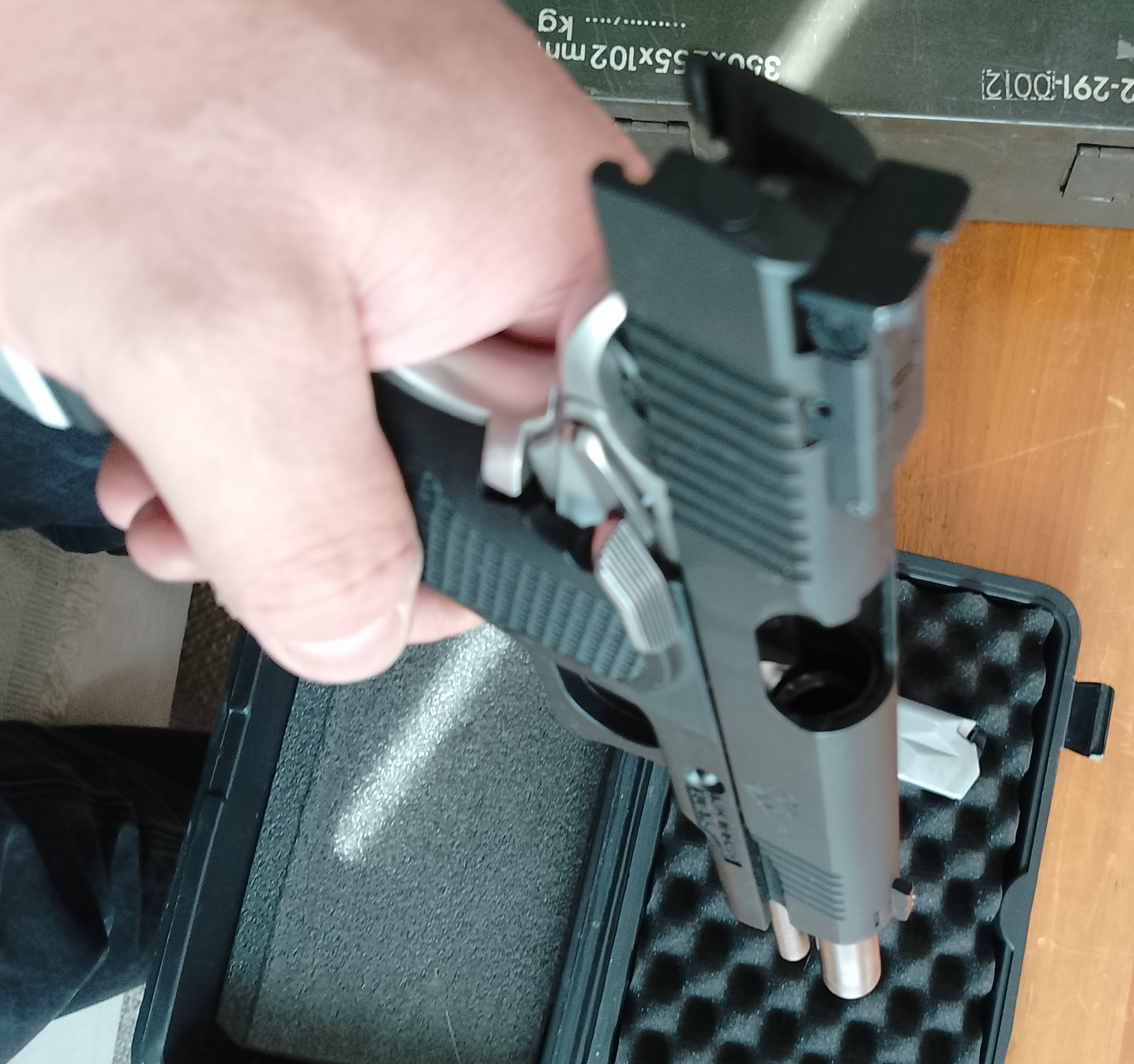 BUL M5 Custom .45ACP Pistole, 13 Schuß Magazin BDS DSB IPSC Jagd BDMP DSU – Bild 3