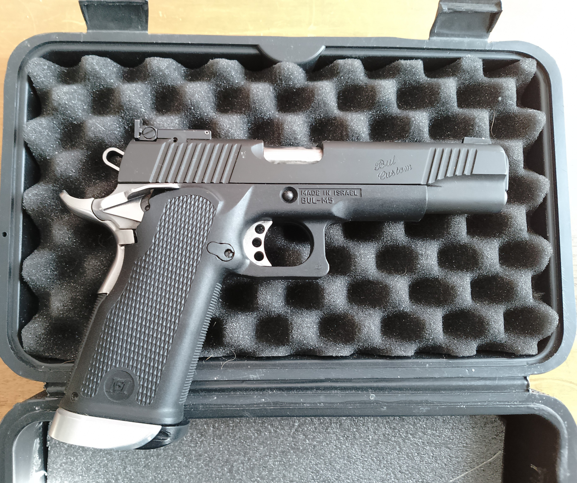 BUL M5 Custom .45ACP Pistole, 13 Schuß Magazin BDS DSB IPSC Jagd BDMP DSU – Bild 5
