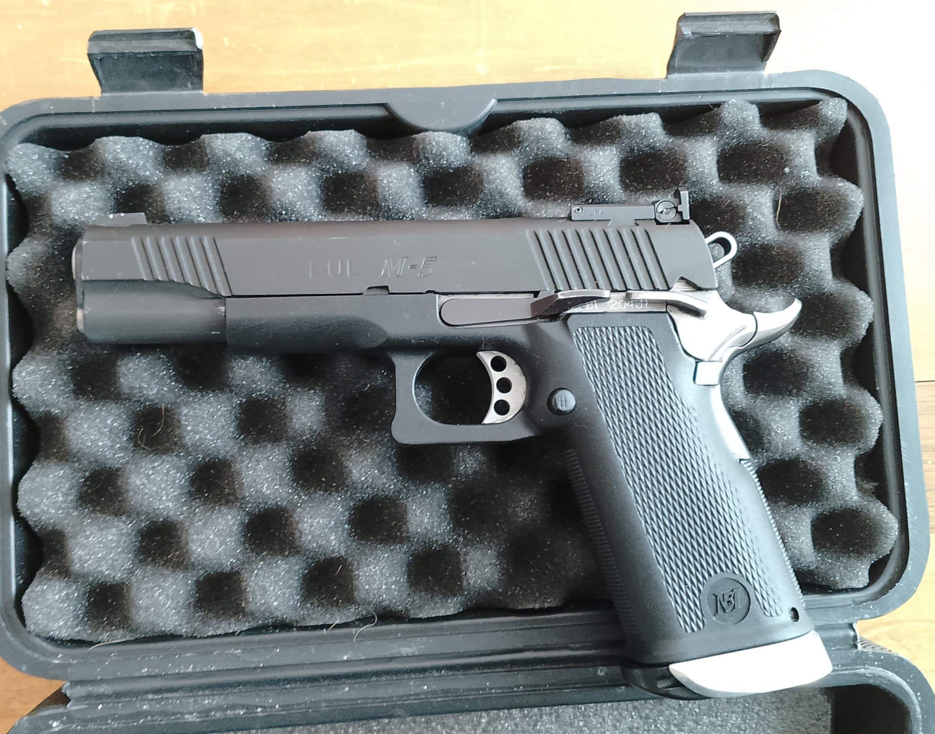 BUL M5 Custom .45ACP Pistole, 13 Schuß Magazin BDS DSB IPSC Jagd BDMP DSU – Bild 4