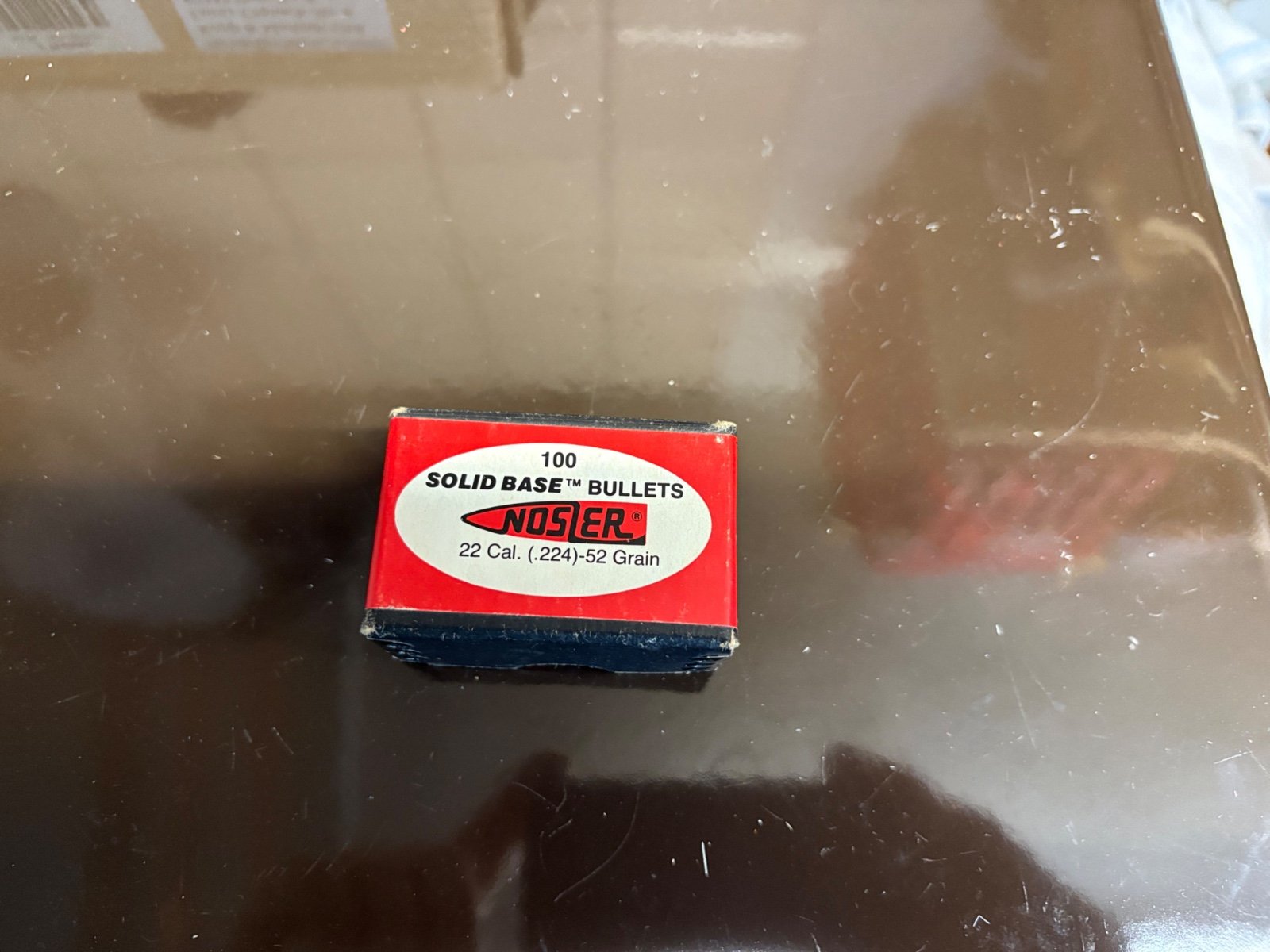 100 Stück Nosler 22cal. 52 gr. Solid Base – Bild 1
