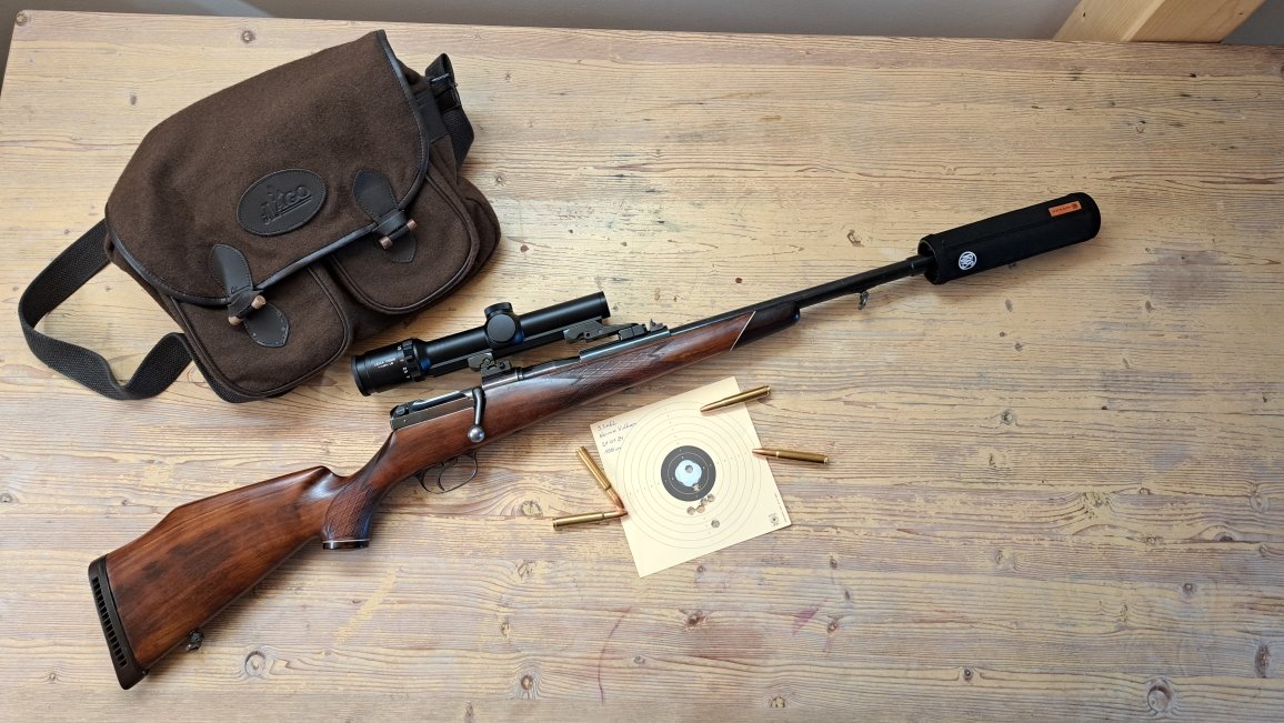 Repetierbüchse Mauser Mod. 66 Kaliber 9,3x62 – Bild 3