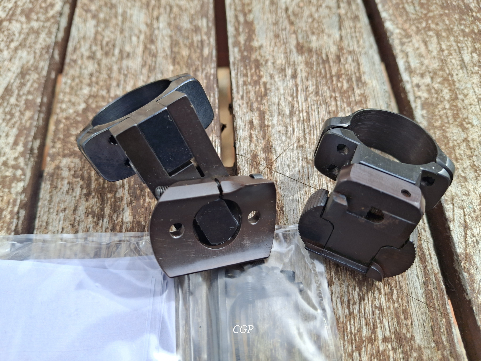 Heckler & Koch H&K Schwenkmontage 25,4mm 1" Ringe mit Basis - fabrikneu – Bild 3
