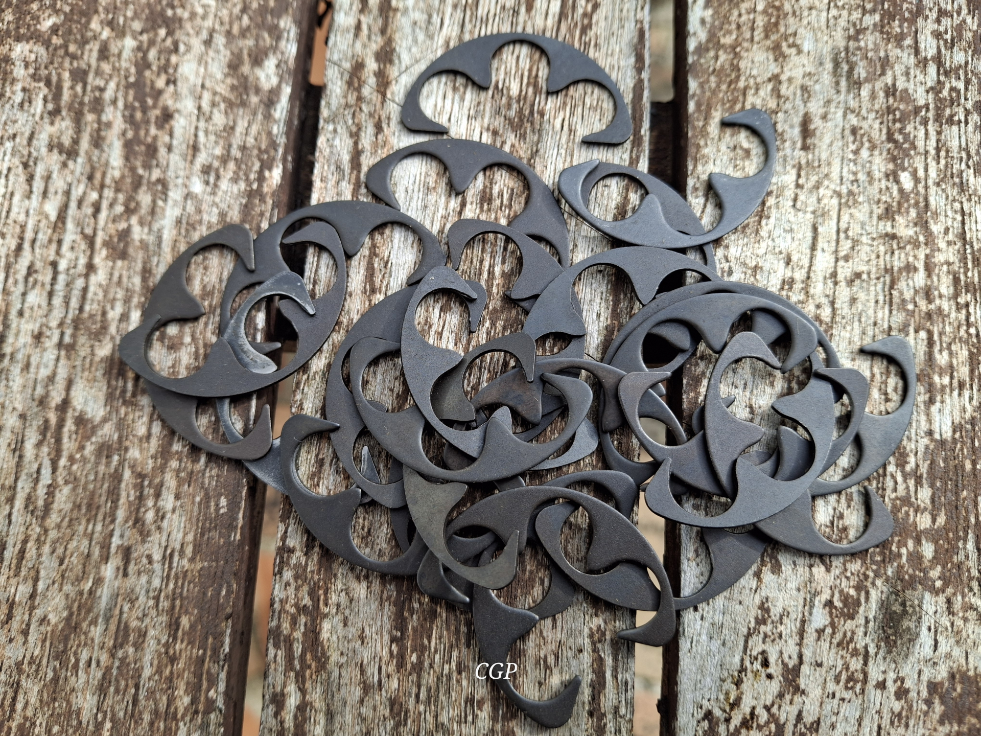Konvolut 26 Stck. Half Moon Clips - Revolver Ladeclips – Bild 1