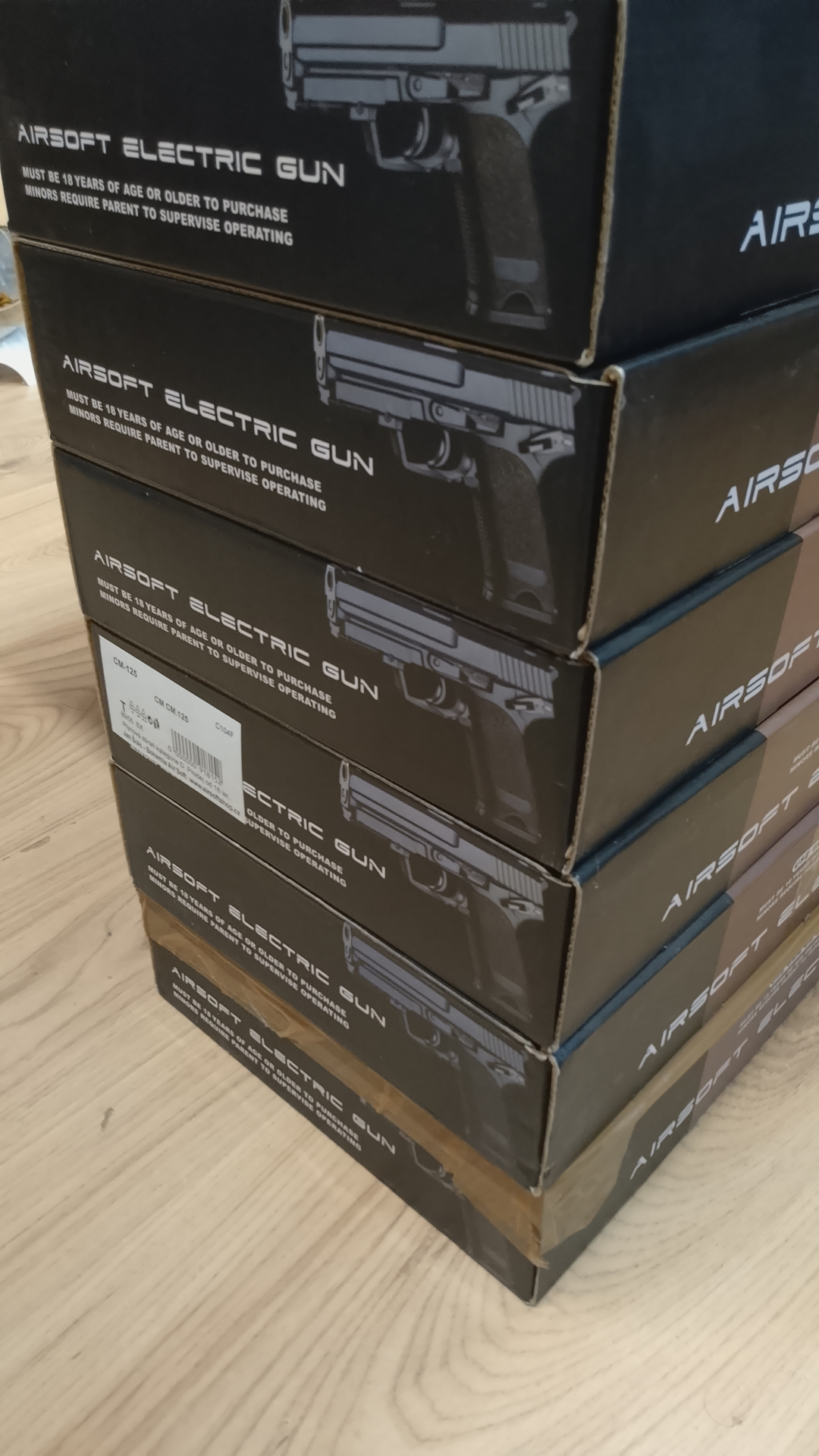 6 x Cyma 125 AEG – Bild 2