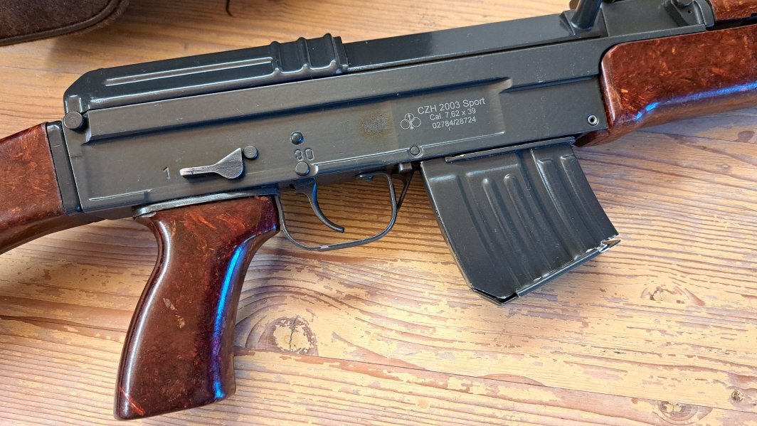 Czech VZ 58 Kal. 7,62x39 IPSC- laufender Keiler-jagdliches Training – Bild 2