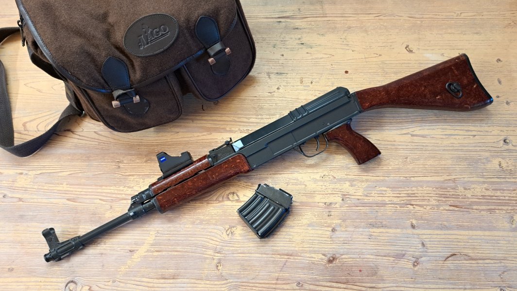Czech VZ 58 Kal. 7,62x39 IPSC- laufender Keiler-jagdliches Training – Bild 4