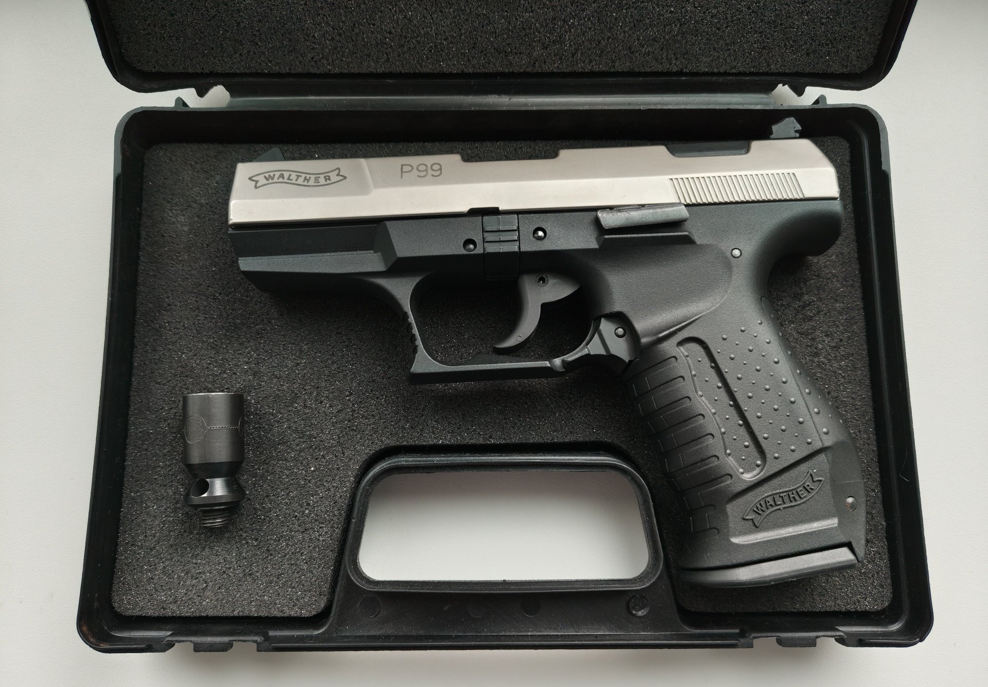 Walther P99 Bicolor mit Koffer PTB. 726 – Bild 2