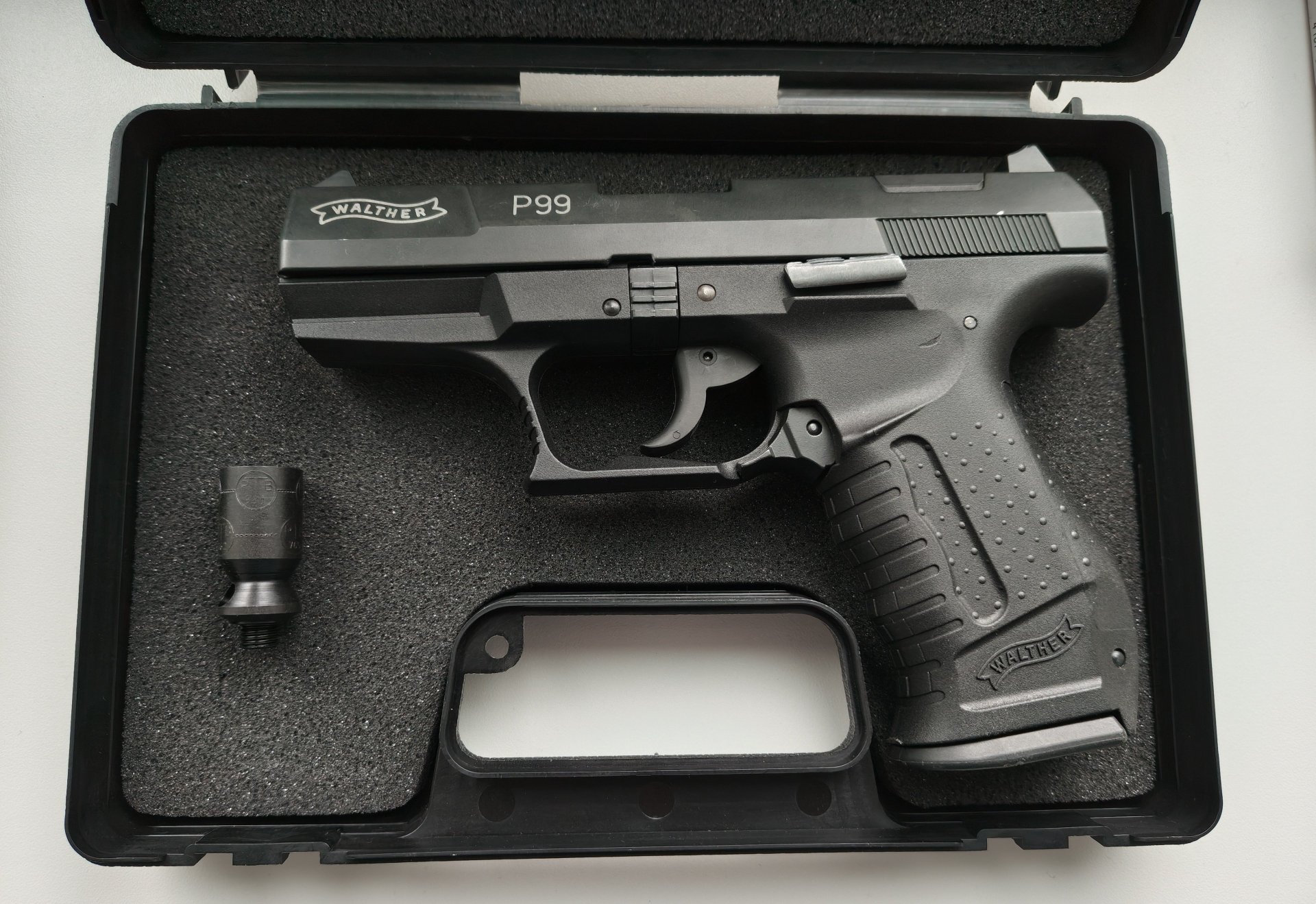Walther P99 Schwarz mit Koffer PTB. 726 – Bild 2