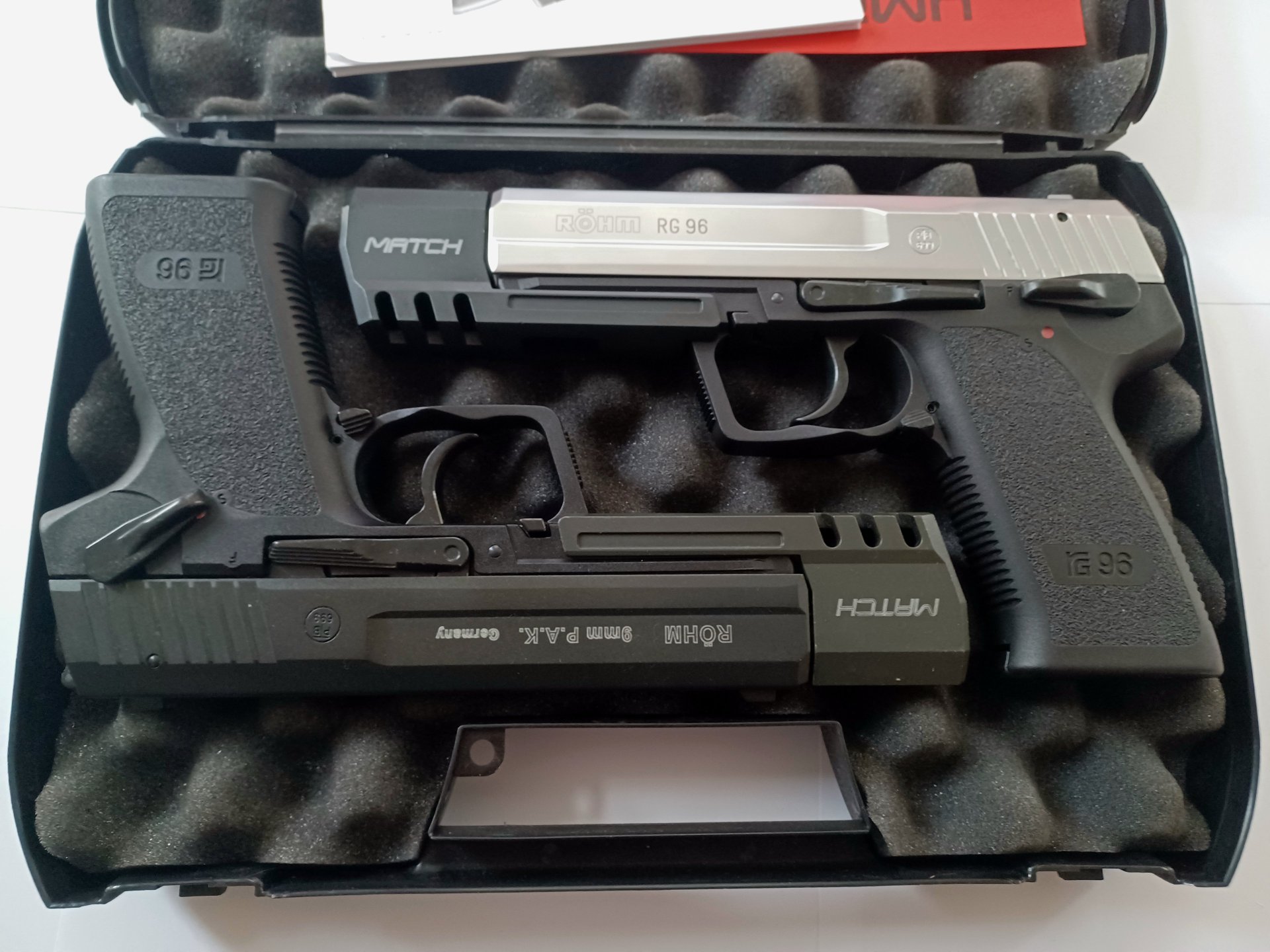 2x Röhm RG96 Match 9mm P.A.K. – Bild 1
