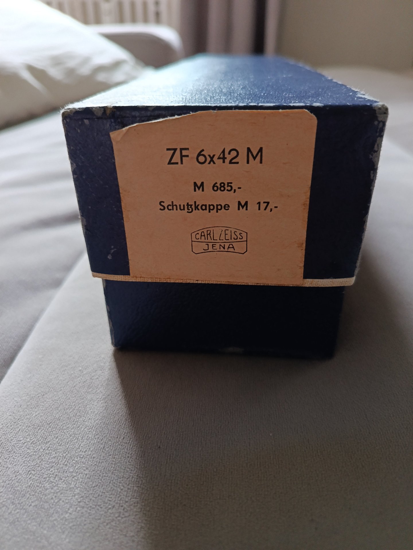 Ziehlfernrohr CARL ZEISS JENA 6X42 – Bild 1