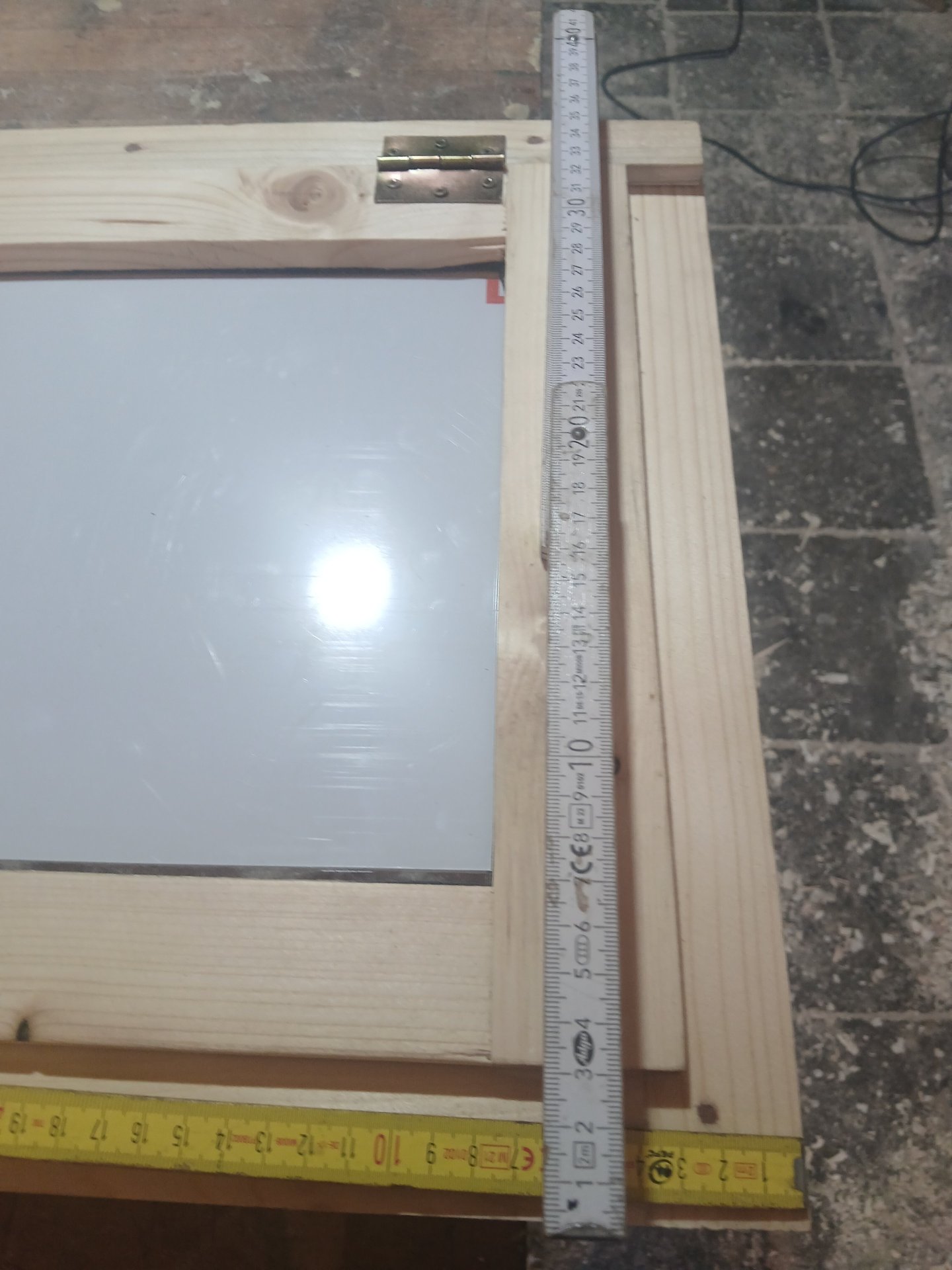 Kanzelfenster mit Blendrahmen – Bild 1