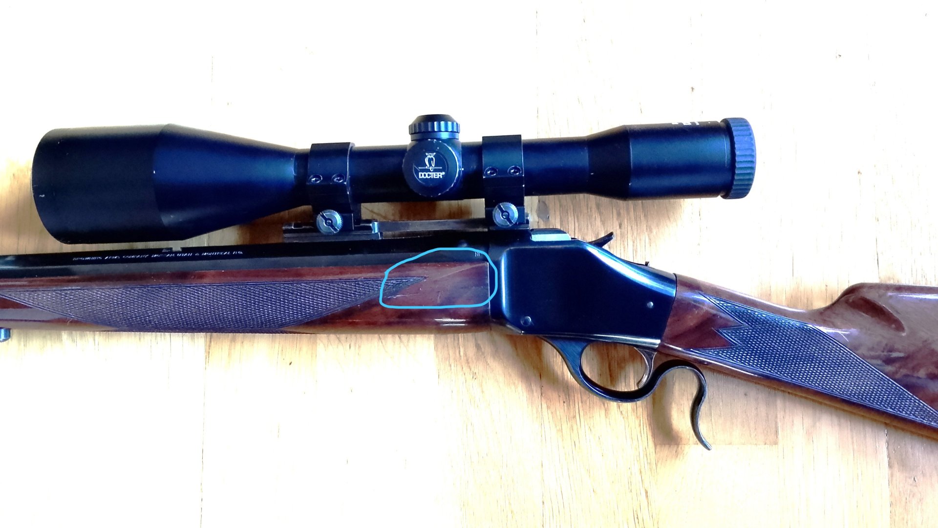 Browning 1885 Kal. 45-70 – Bild 2