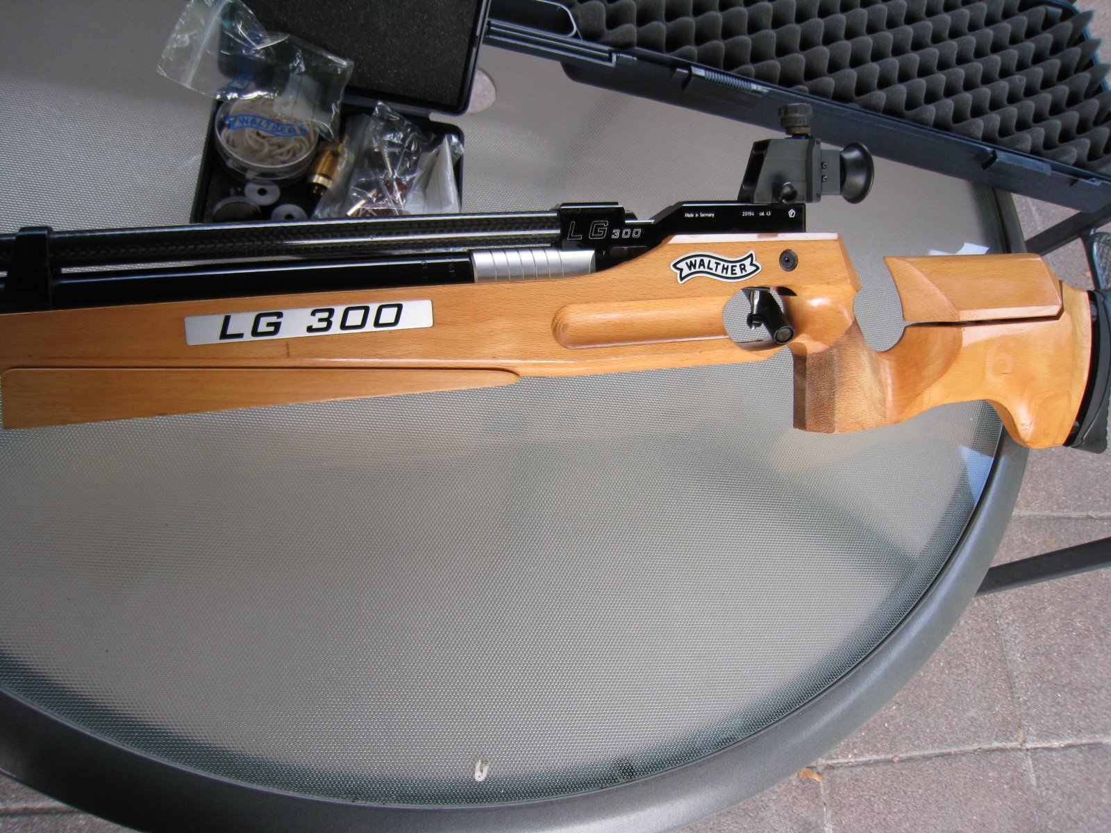 Matchluftgewehr Walther LG 300 Universal,Aulage,Bestzustand! – Bild 4