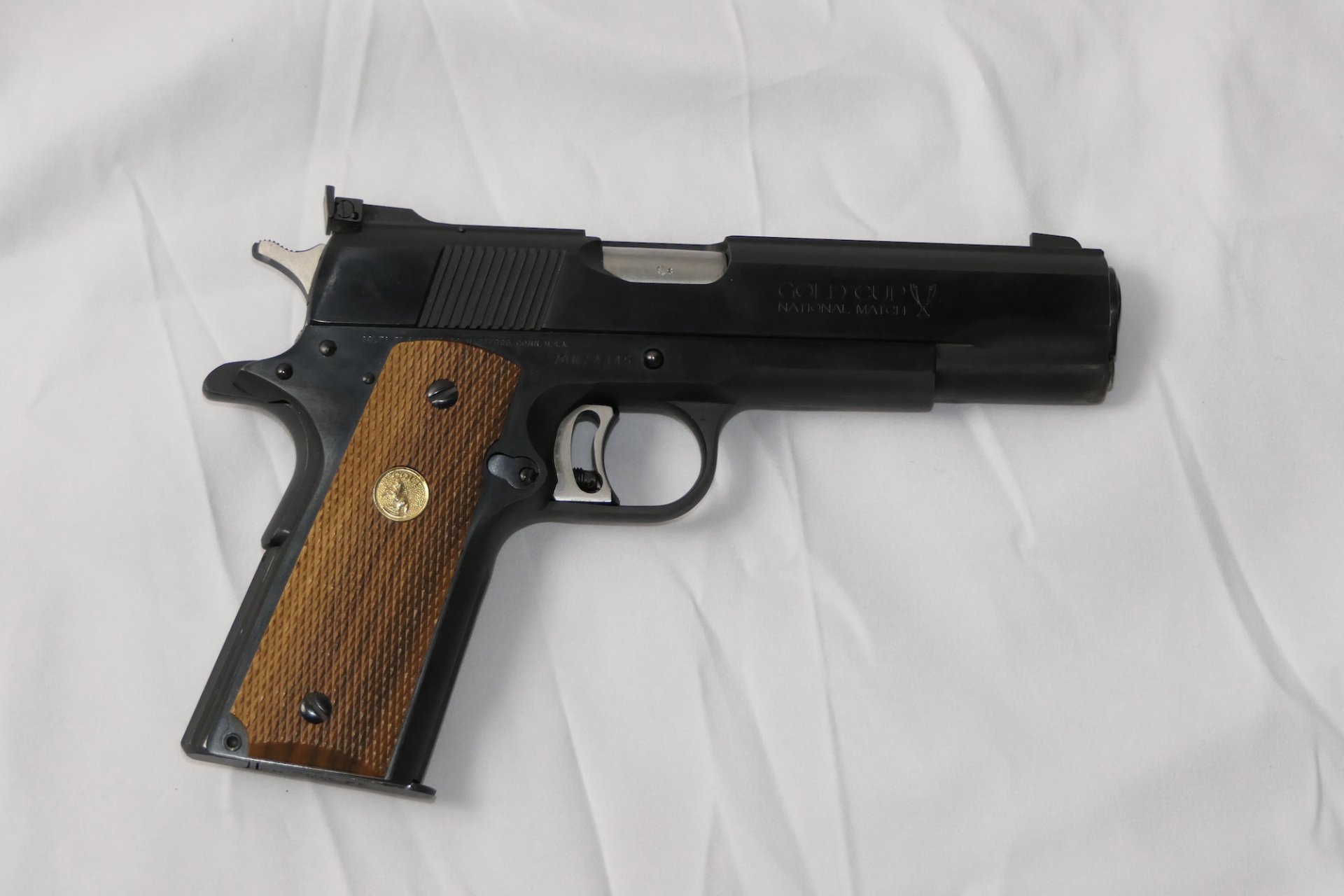 Pistole Colt 45 ACP Mod. Gold Cup MK IV – Bild 1
