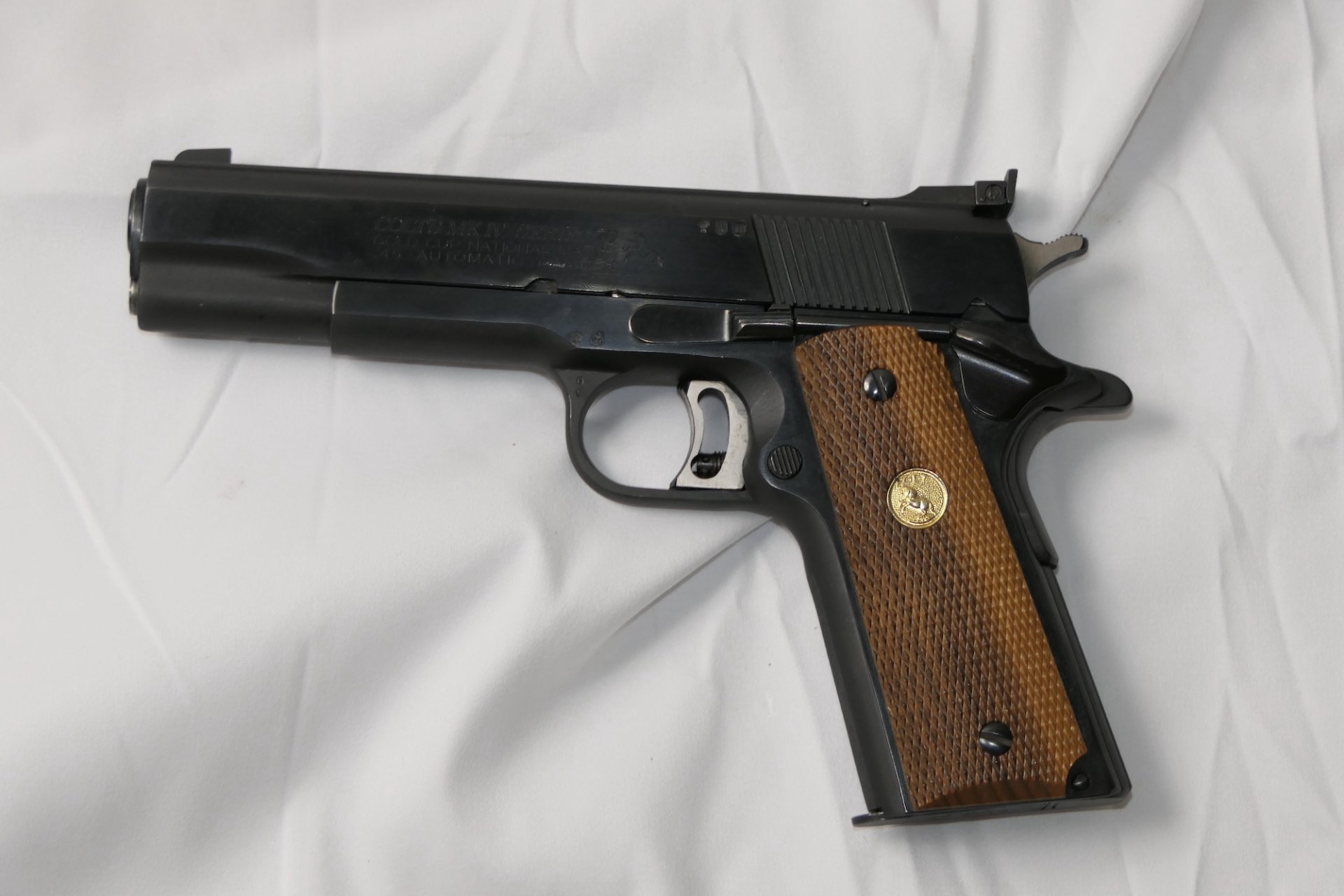 Pistole Colt 45 ACP Mod. Gold Cup MK IV – Bild 2