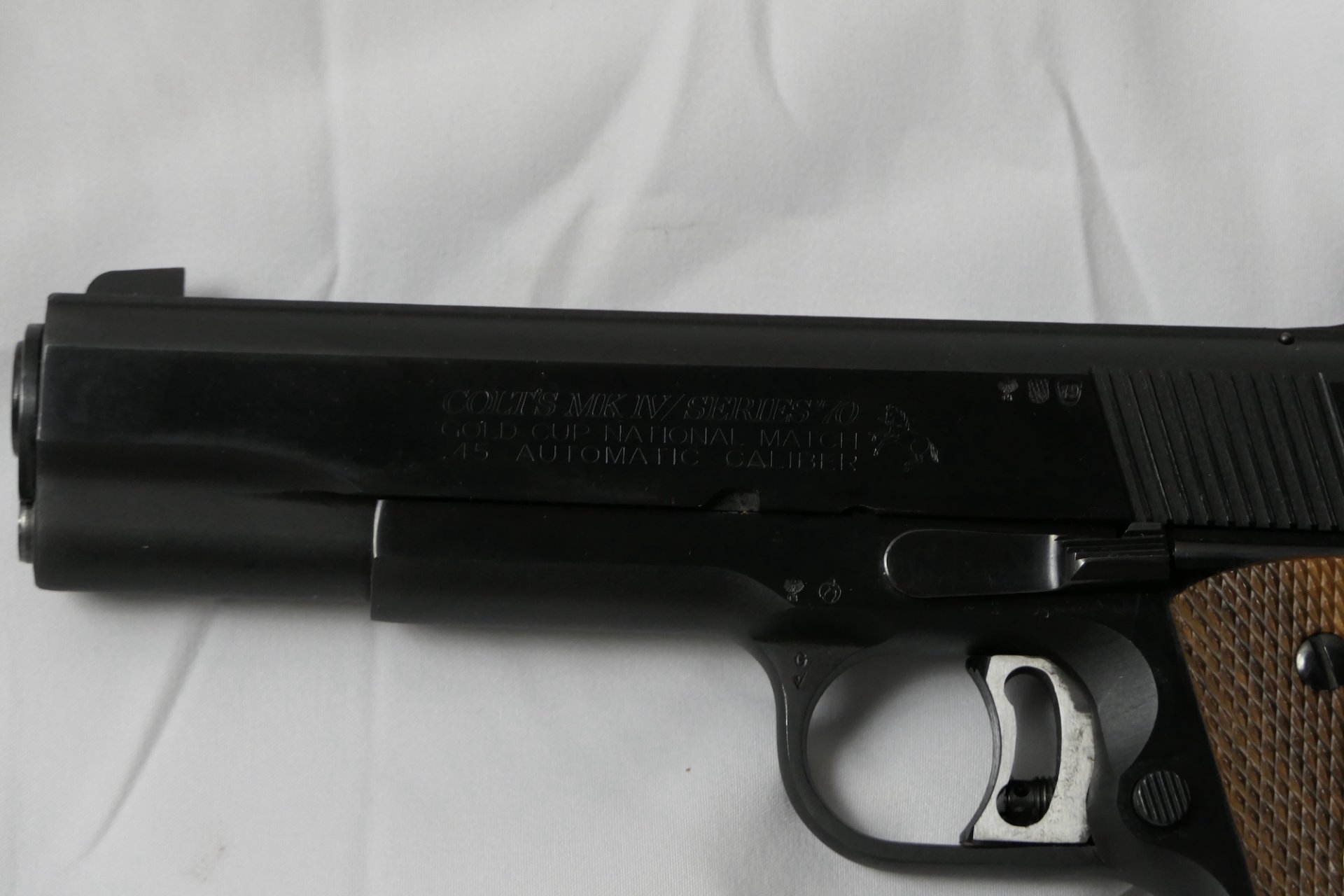 Pistole Colt 45 ACP Mod. Gold Cup MK IV – Bild 3