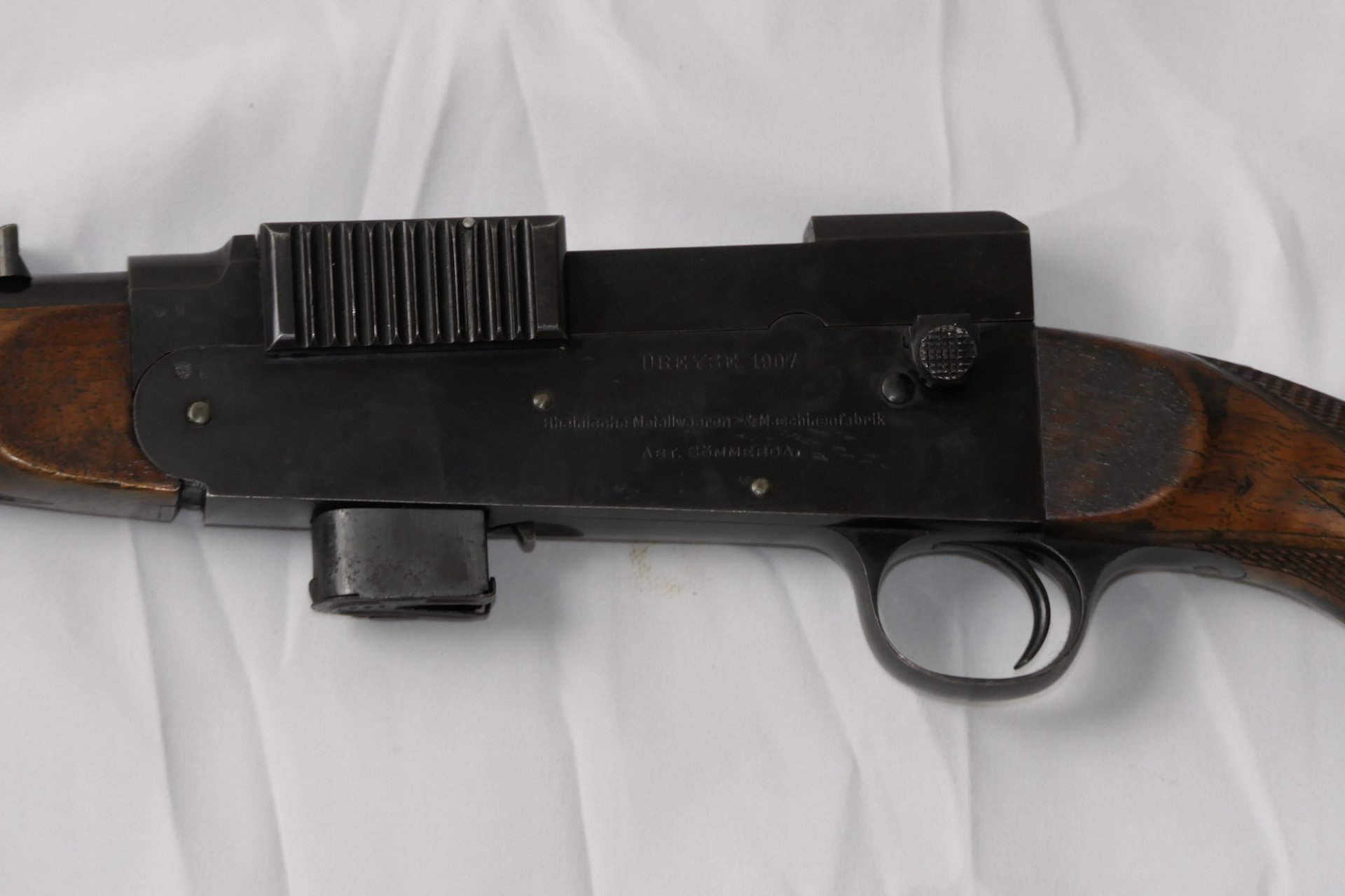 Selbstladebüchse Dreyse Kaliber 7,65 Browning – Bild 3