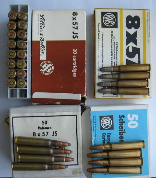 8x57 JS Munition insgesamt 73 Stück – Bild 1