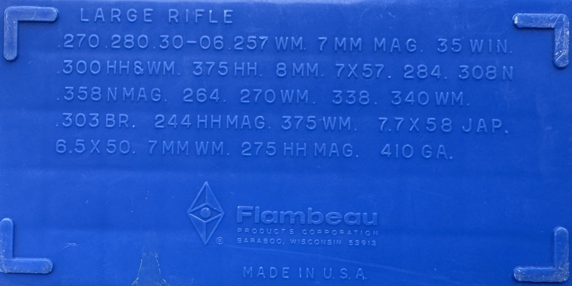 6 x Flambeau Large Patronnenboxen Made in USA – Bild 1