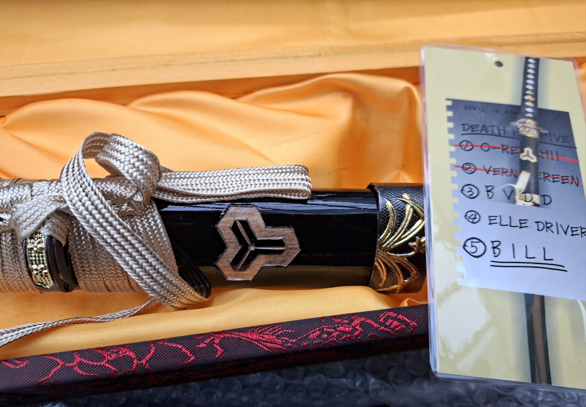 Katana Kill Bill Hattori Hanzo – Bild 6