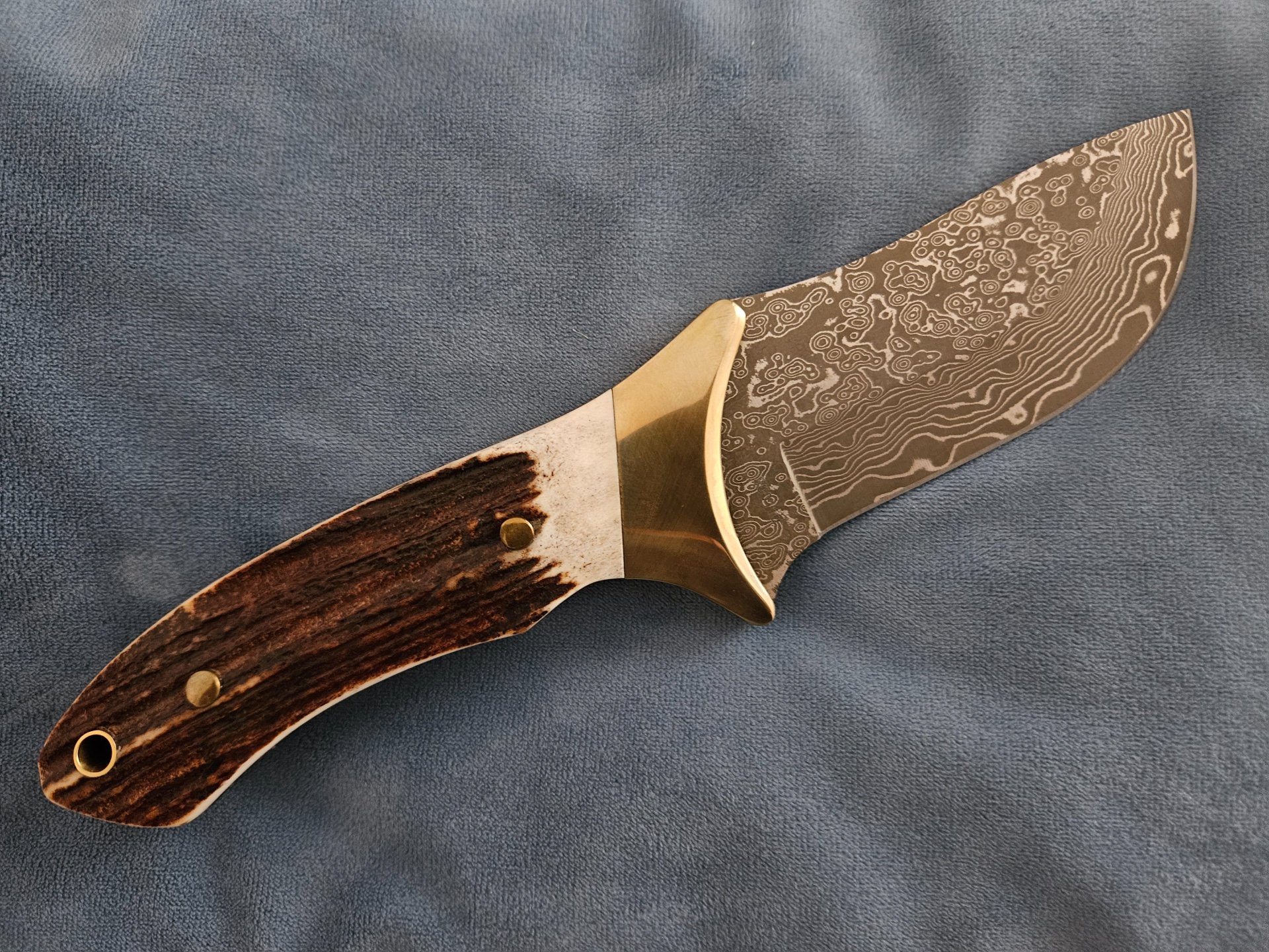 Puma Tec Damastmesser Hirschhorn #300110 – Bild 5