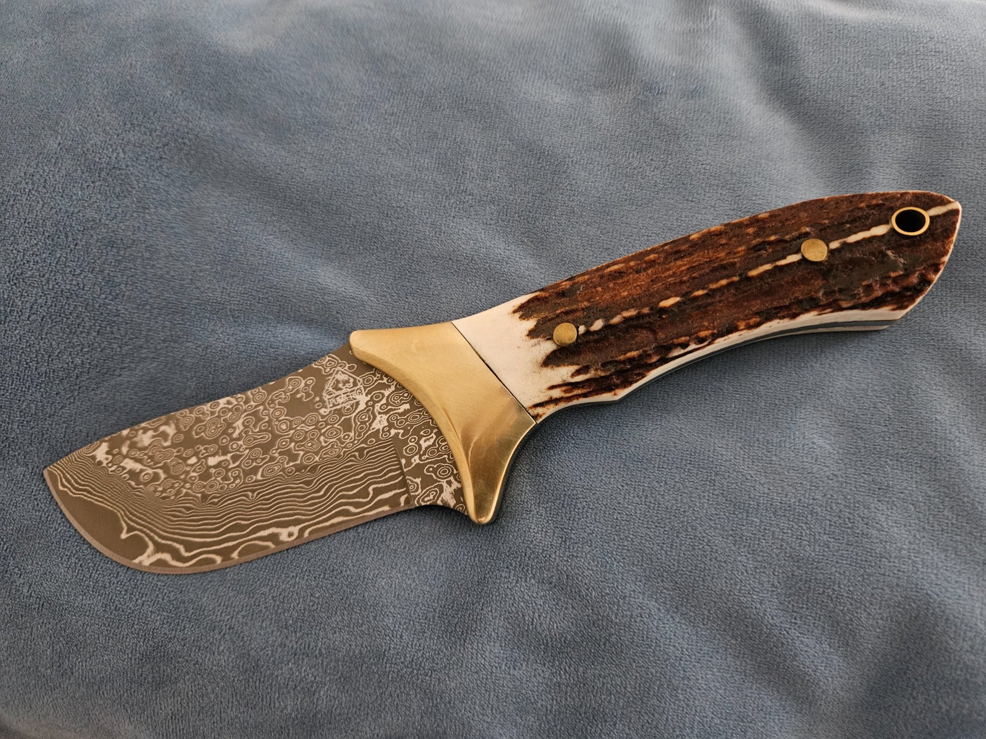 Puma Tec Damastmesser Hirschhorn #300110 – Bild 4