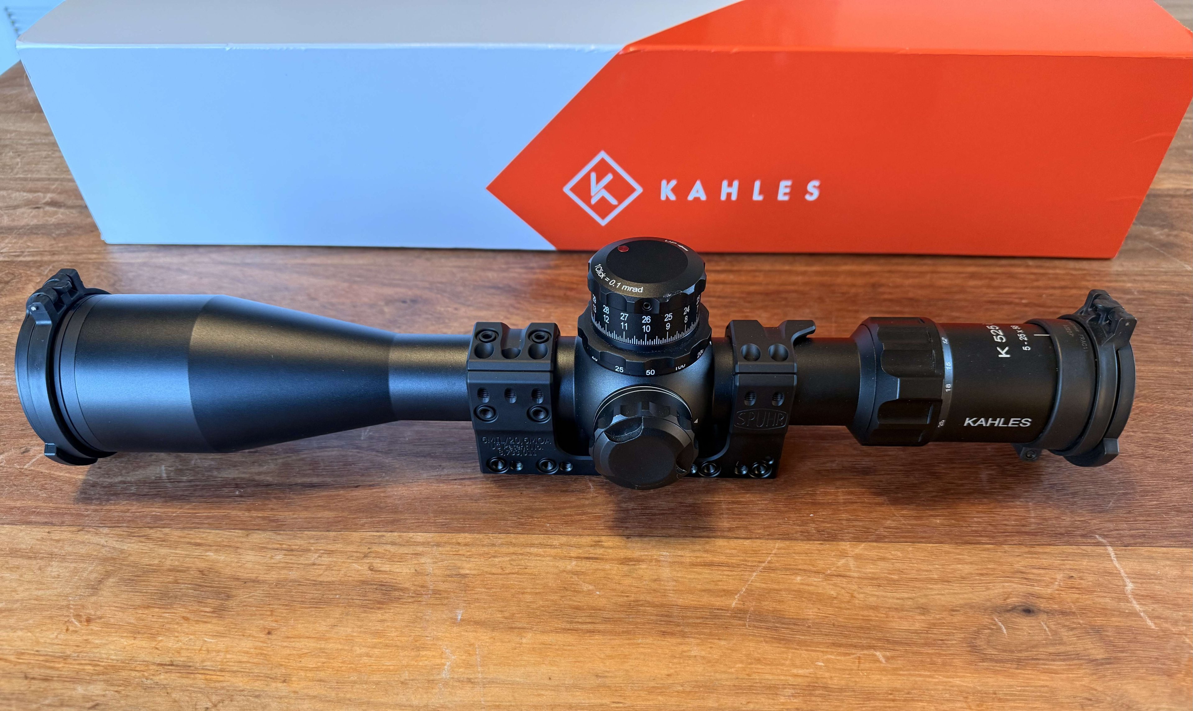 Kahles K525i 5-25x56 SKMR4 + Spuhr SP-4601C 6 MIL | Top Zustand (Zero Compromise, Leupold, Schmidt) – Bild 1