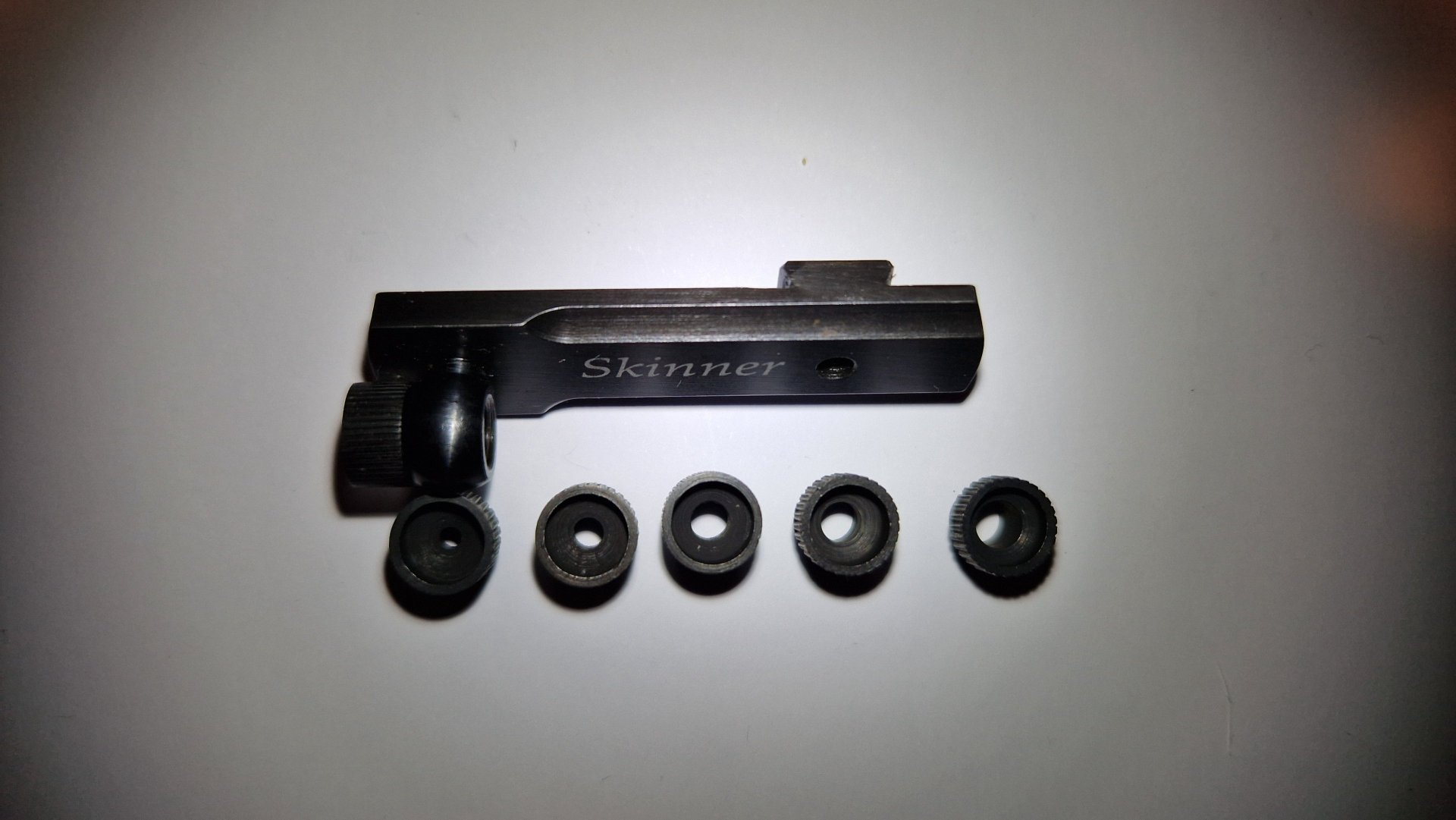 Skinner Sight / Diopter / Ringkimme / Lochkimme für Chiappa 1892 Unterhebelrepetierer – Bild 1