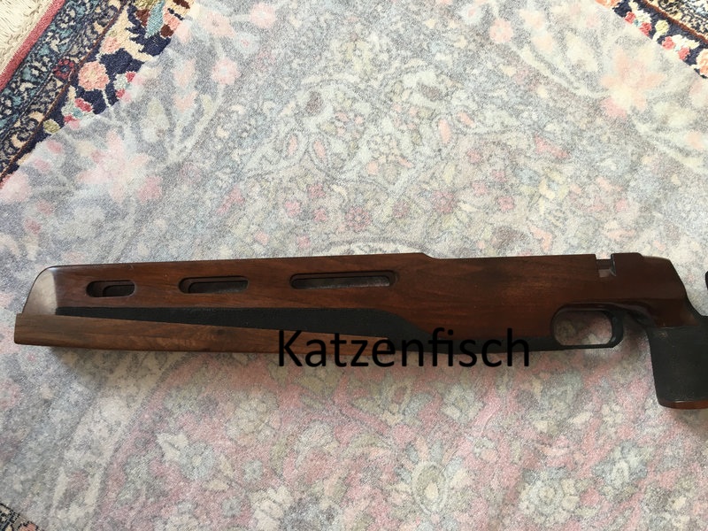 Orig. verstellbarer Linksschaft Anschütz Mod. 54 Match,Supermatch?,Nußbaum, Sofortk. mit Auflagekeil – Bild 6