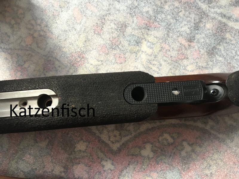 Orig. verstellbarer Linksschaft Anschütz Mod. 54 Match,Supermatch?,Nußbaum, Sofortk. mit Auflagekeil – Bild 5