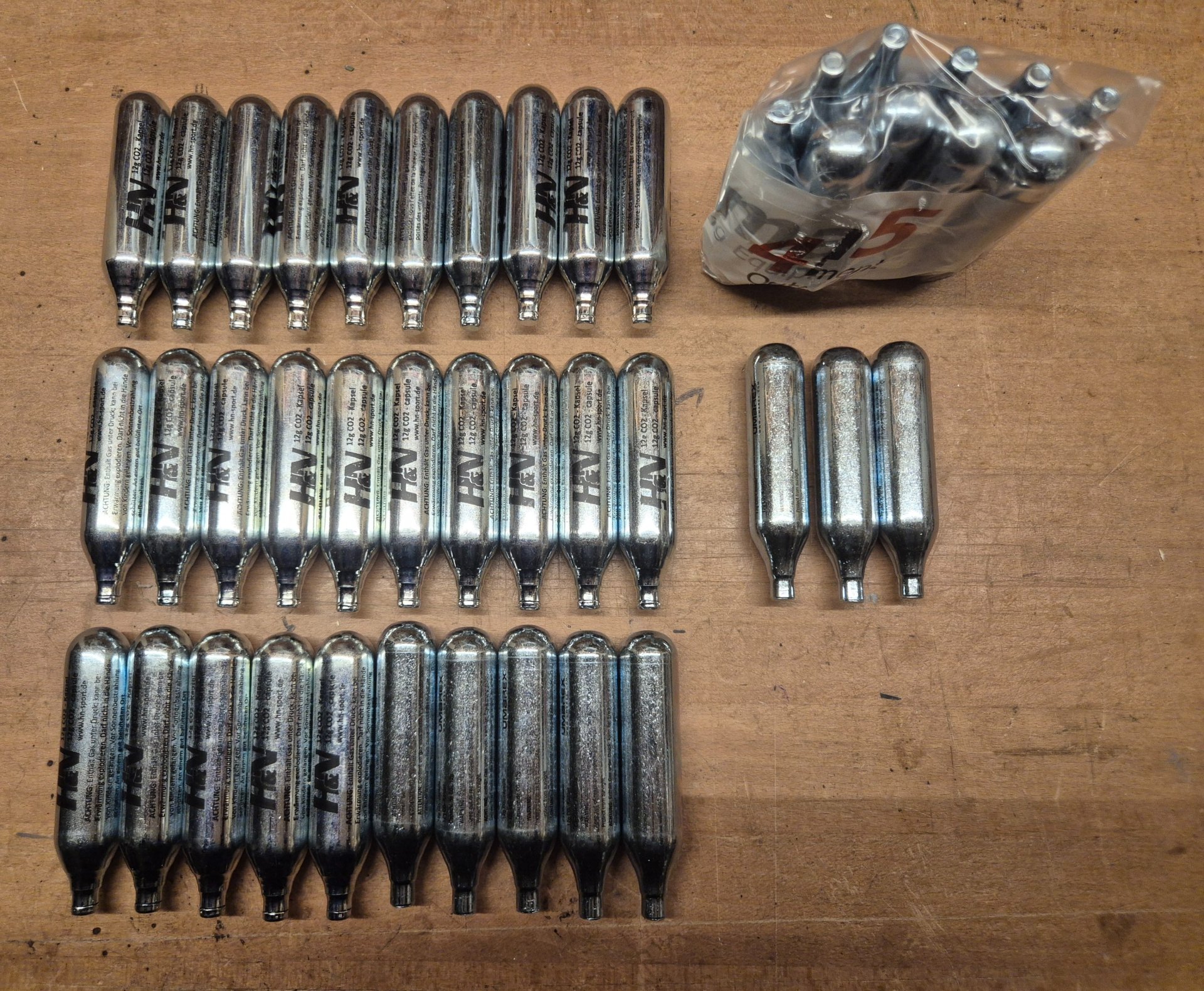 CO2 Kapseln 12g H&N + Umarex – Bild 1