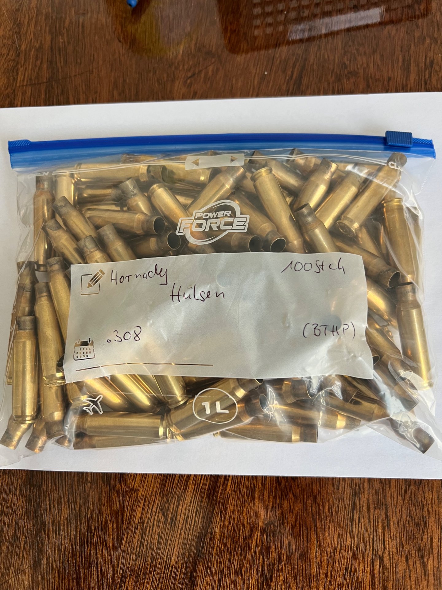 100 Hülsen .223 rem von S&B sortenrein gebraucht, unbehandelt – Bild 1