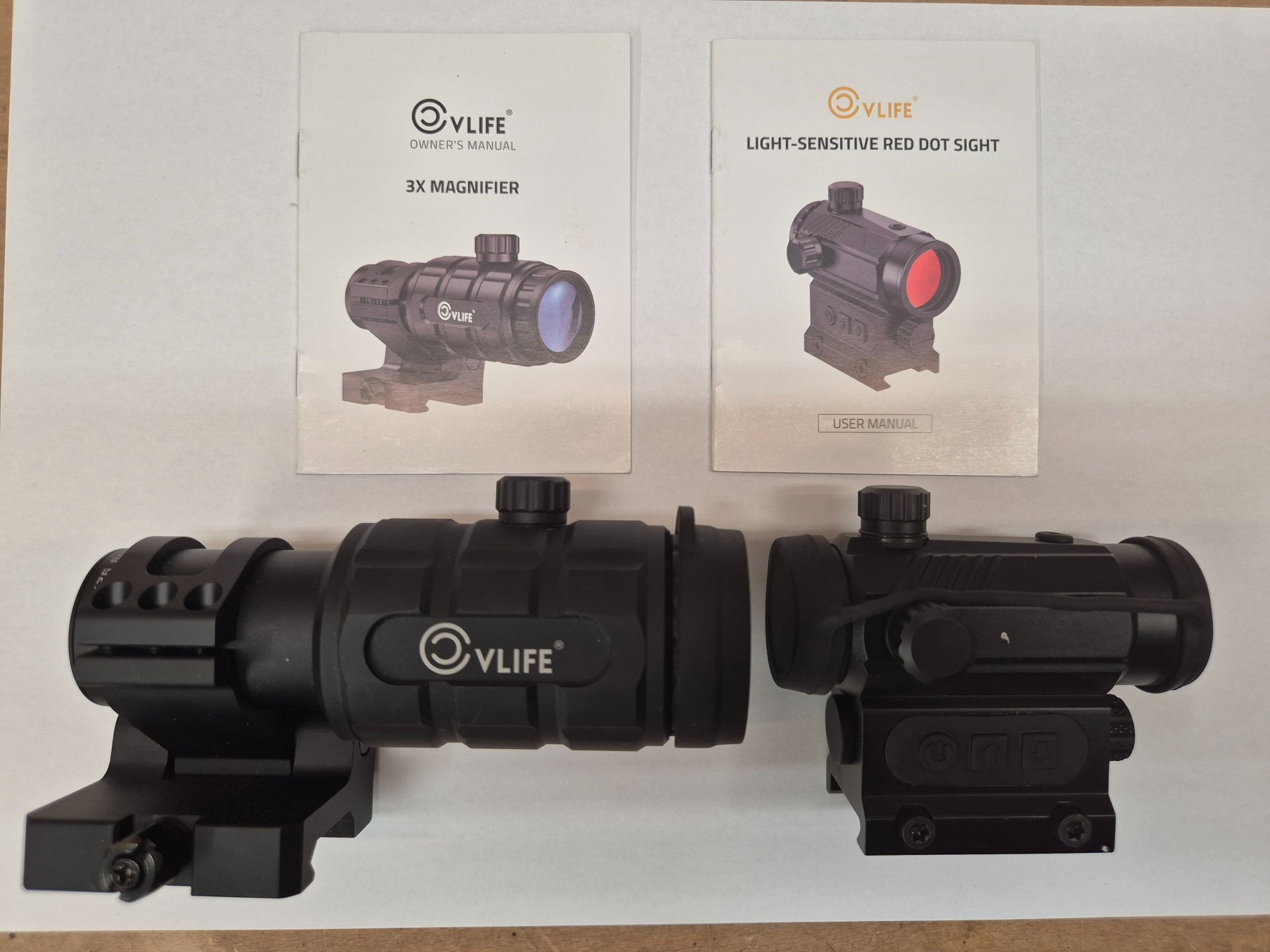 CVLIFE Red Dot + Magnifier 3X Combo – Bild 1