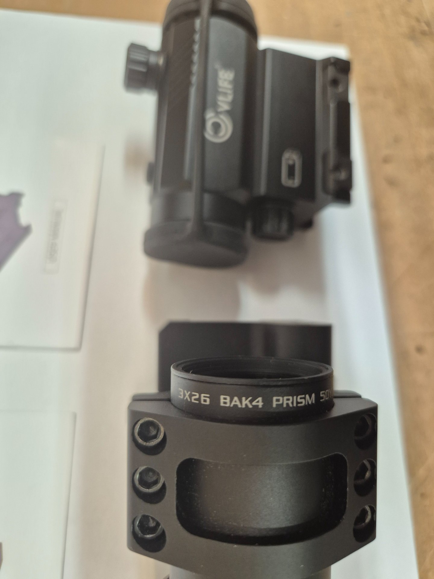 CVLIFE Red Dot + Magnifier 3X Combo – Bild 2