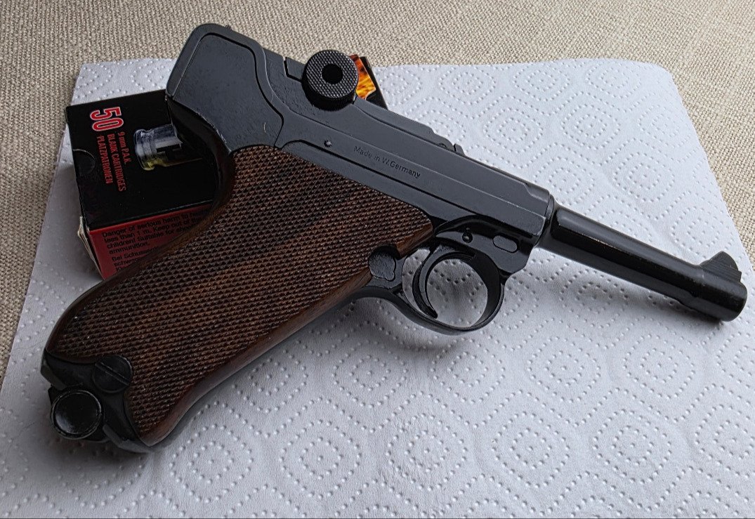 ERMA KGP 690 – PTB 209 – 8 mm Knall – Luger P08 – Bild 3