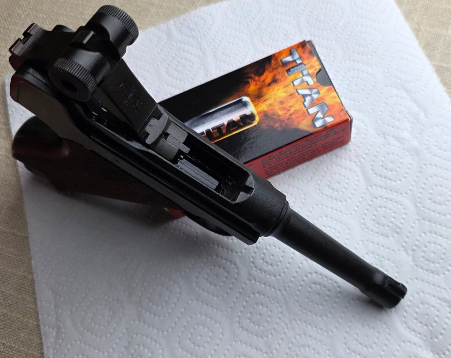 ERMA KGP 690 – PTB 209 – 8 mm Knall – Luger P08 – Bild 6