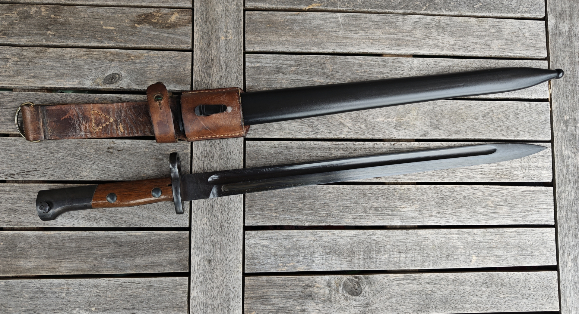 Bajonett FN 1924 lang top Zustand – Bild 3